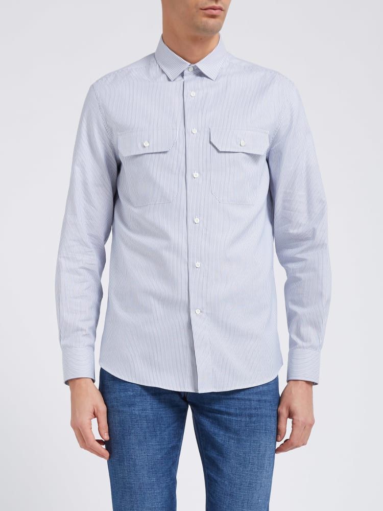 Brunello Cucinelli o1w1db10924 Shirt in Open White Size US XS / EU 42 / 0 - 1 Preview
