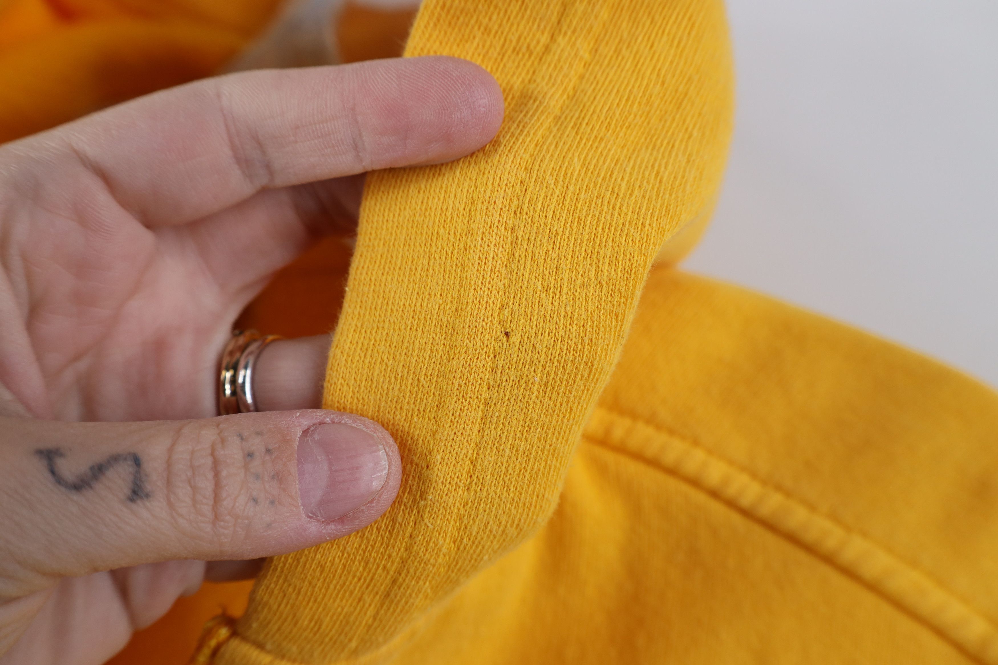 Nike Vintage Y2K Nike Scott Mini Swoosh Full Zip Hoodie Yellow Size XL / US 12-14 / IT 48-50 - 12 Thumbnail
