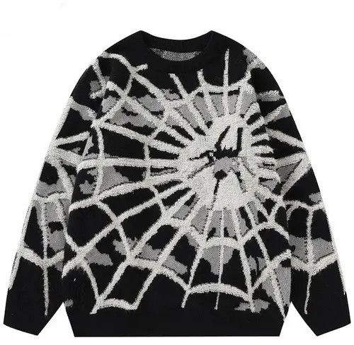Other Ayukawa x Ayase Spider Web Sweater Pullover y2k Size US L / EU 52-54 / 3 - 1 Thumbnail