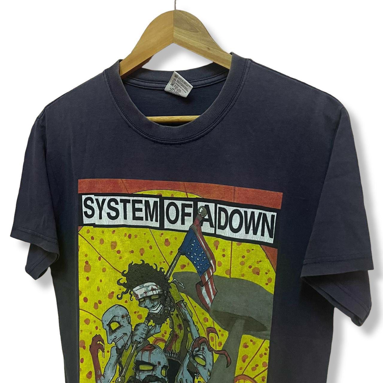 Band Tees × Vintage Vintage System Of A Down T Shirt Size US M / EU 48-50 / 2 - 3 Thumbnail