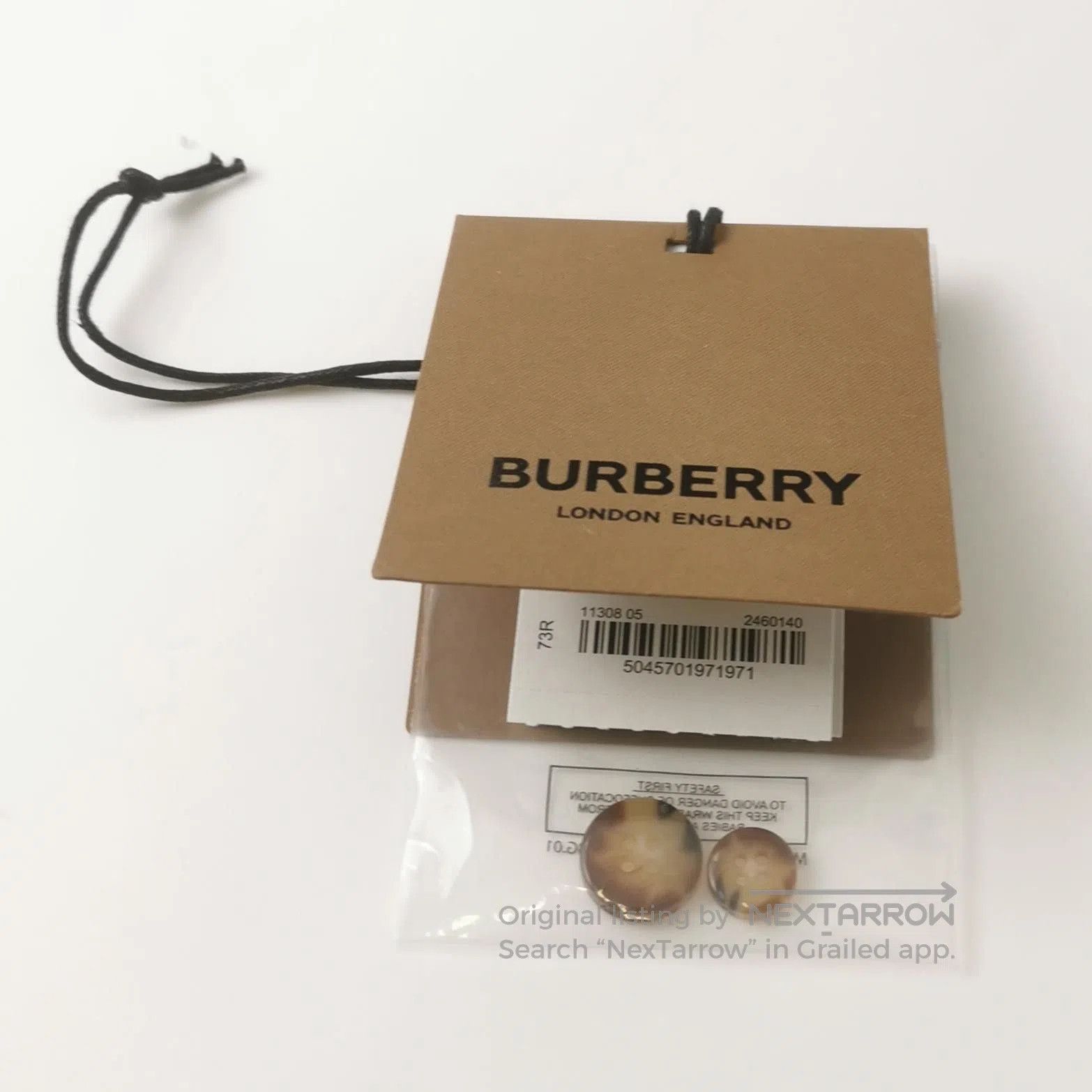 Burberry Burberry Cotton Check Collared Shirt US0/XXS. Size XXS / US 00 / IT 34 - 1 Thumbnail
