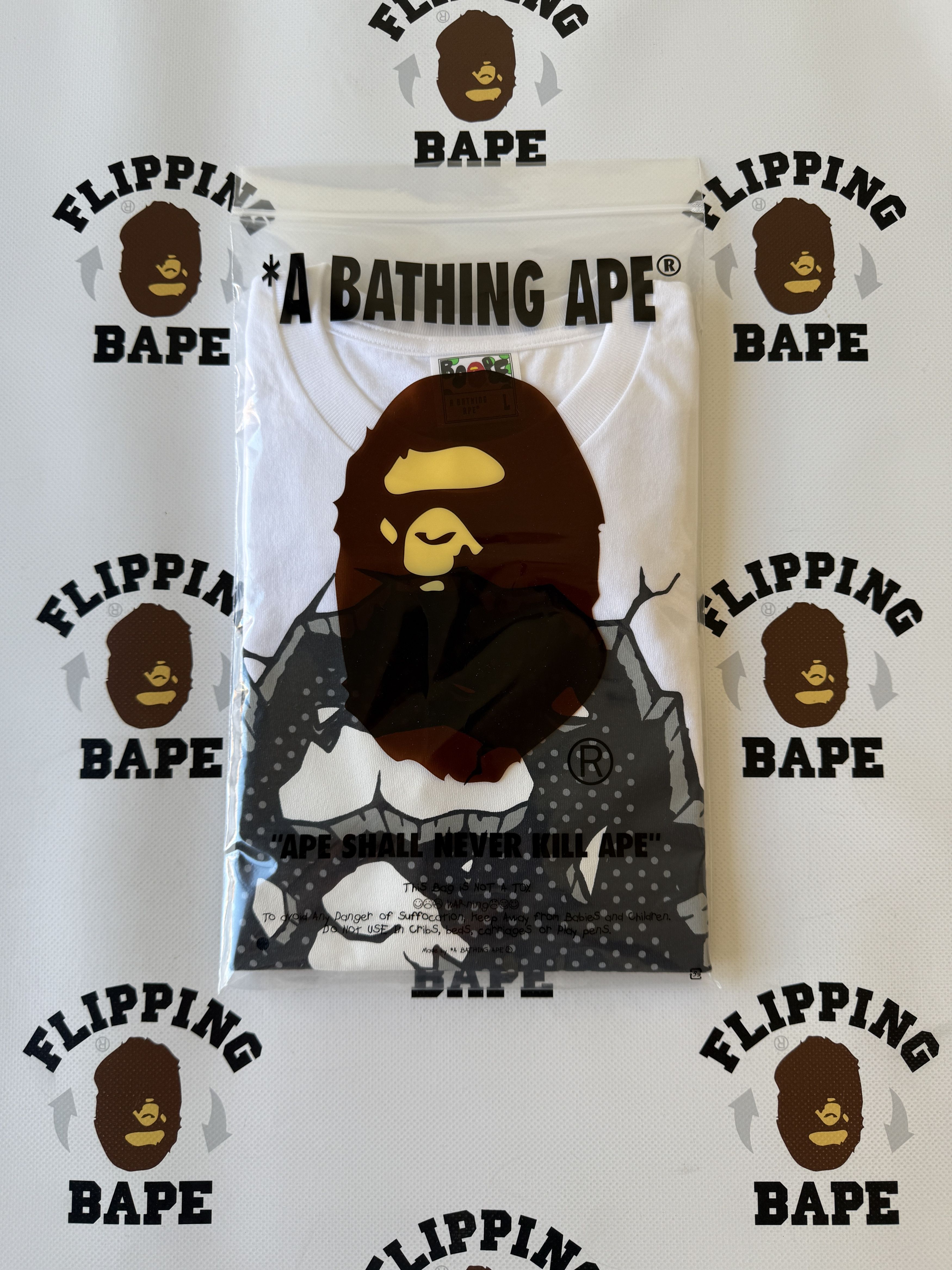 Bape × Joshua Vides BAPE GALLERY X Joshua Vides TEE Size US XL / EU 56 / 4 - 9 Thumbnail