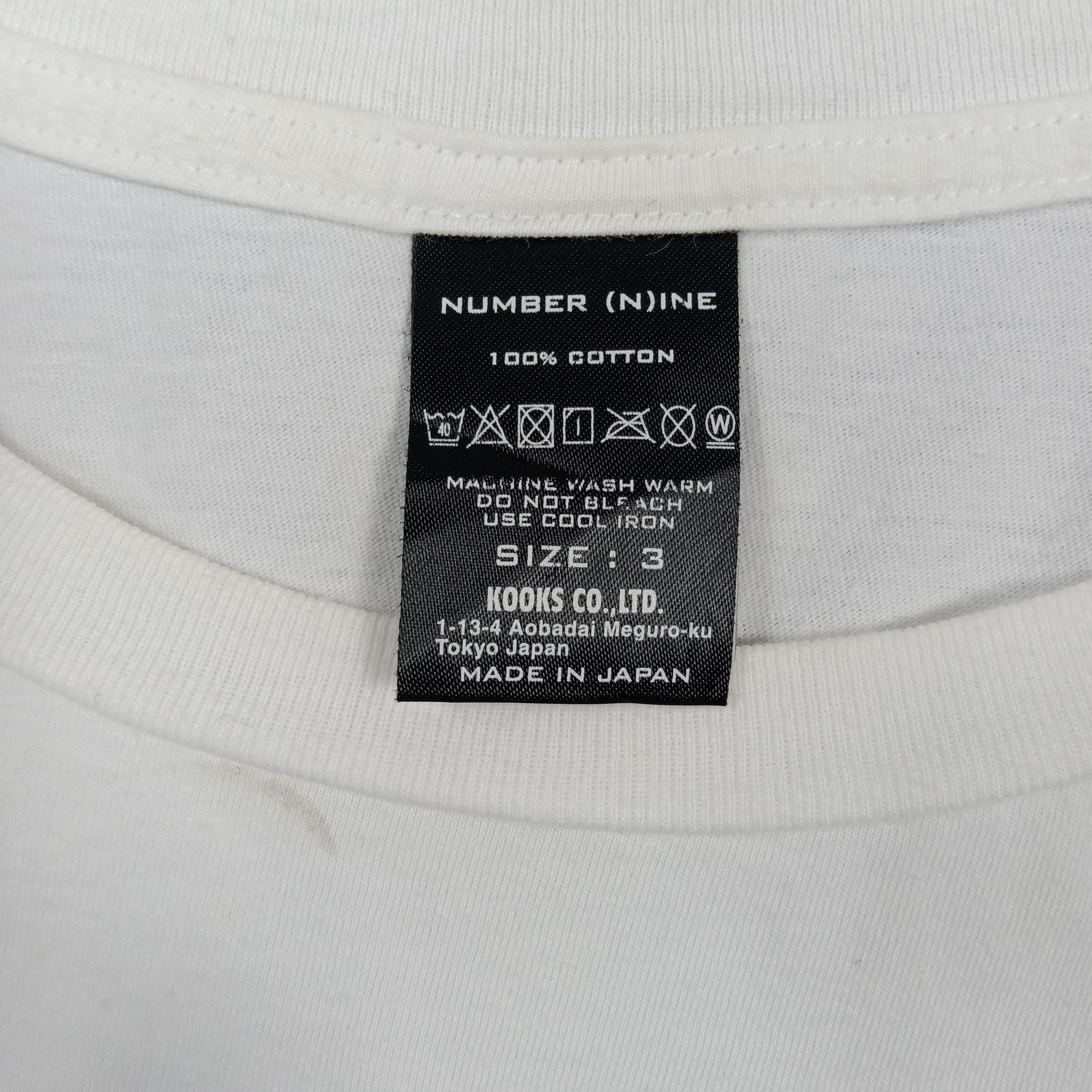 Number (N)ine Number Nine Japanese Brand Fender Parody Tshirt C294N50 Size US M / EU 48-50 / 2 - 3 Thumbnail