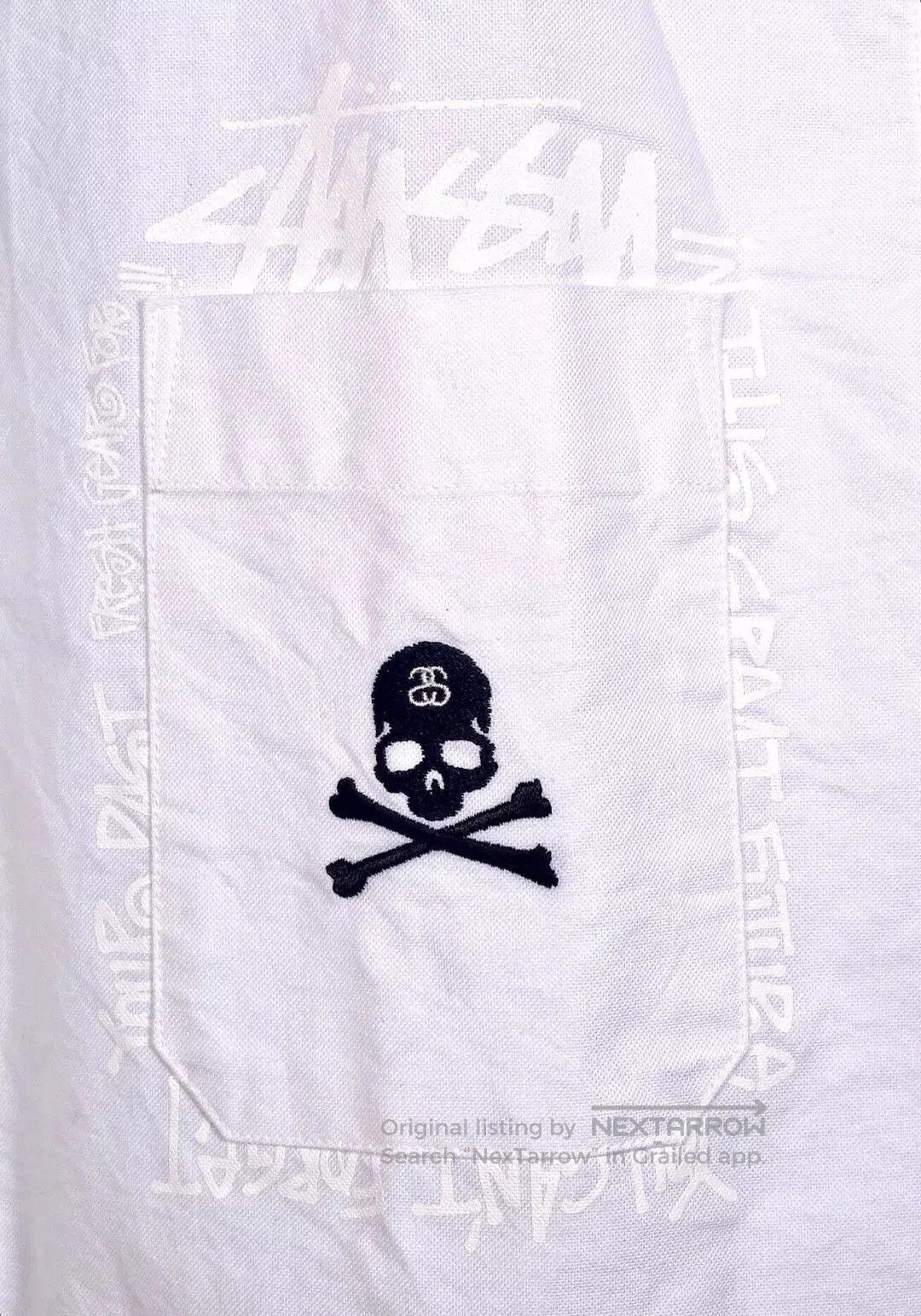 Mastermind Japan mastermind JAPAN x Stussy Short Sleeve Shirt. Size US XL / EU 56 / 4 - 5 Thumbnail