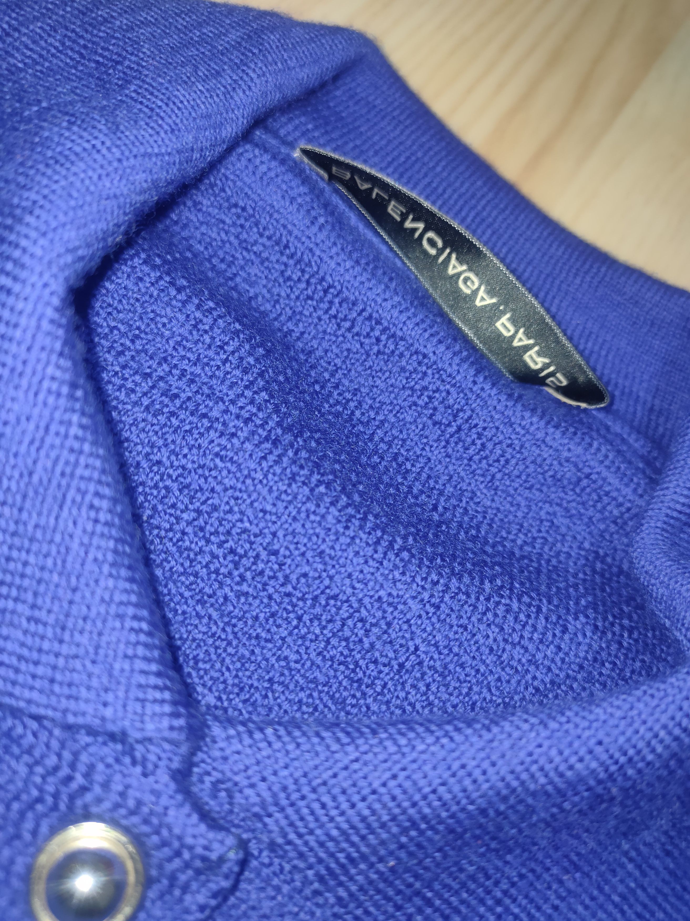 Balenciaga BALENCIAGA MONOCHROME RIB KNIT POLO DRESS Size M / US 6-8 / IT 42-44 - 5 Thumbnail
