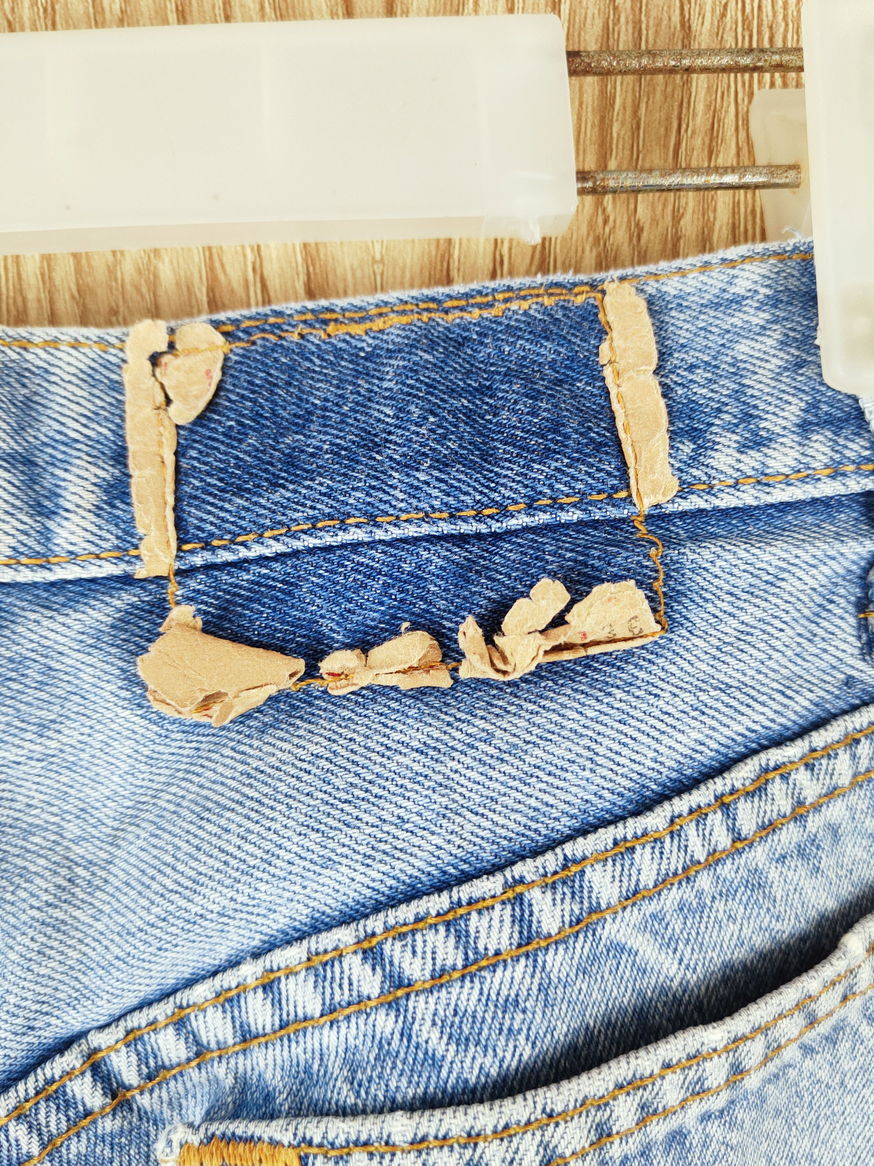 Levi's D Levi's R Vintage Blue Distressed Ripped Jeans #S2701 Size US 32 / EU 48 - 9 Thumbnail