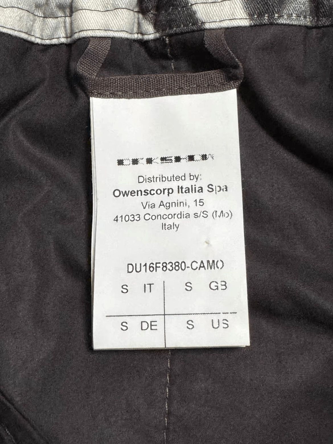 Rick Owens Sz S Rick Owens Drkshdw Pattern Shorts-2507 Size US 30 / EU 46 - 3 Thumbnail