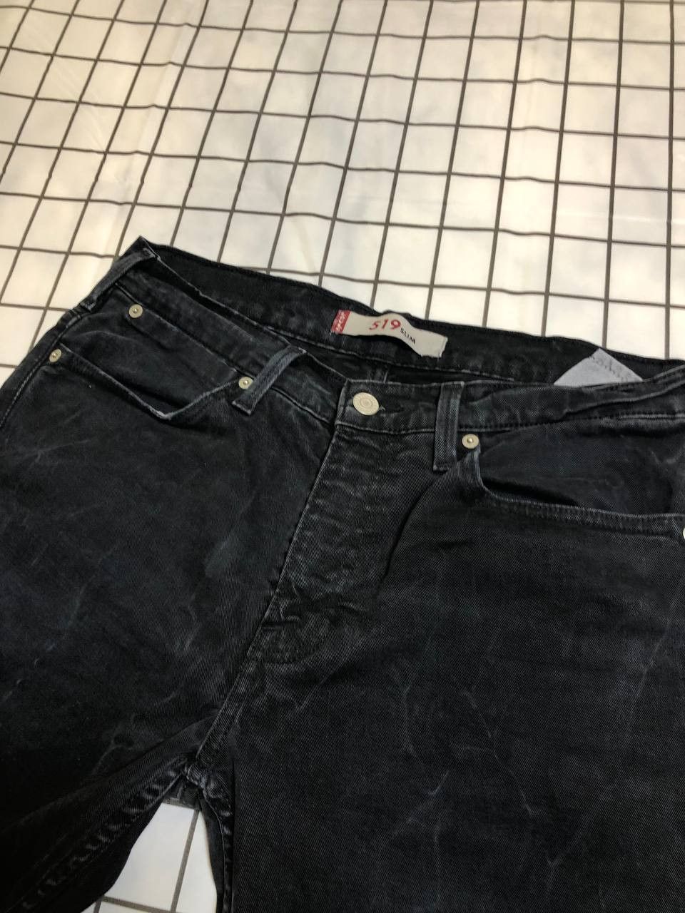 Levi's Vtg 519 Dark Wash Black Levi Strauss Jeans Size US 32 / EU 48 - 11 Thumbnail