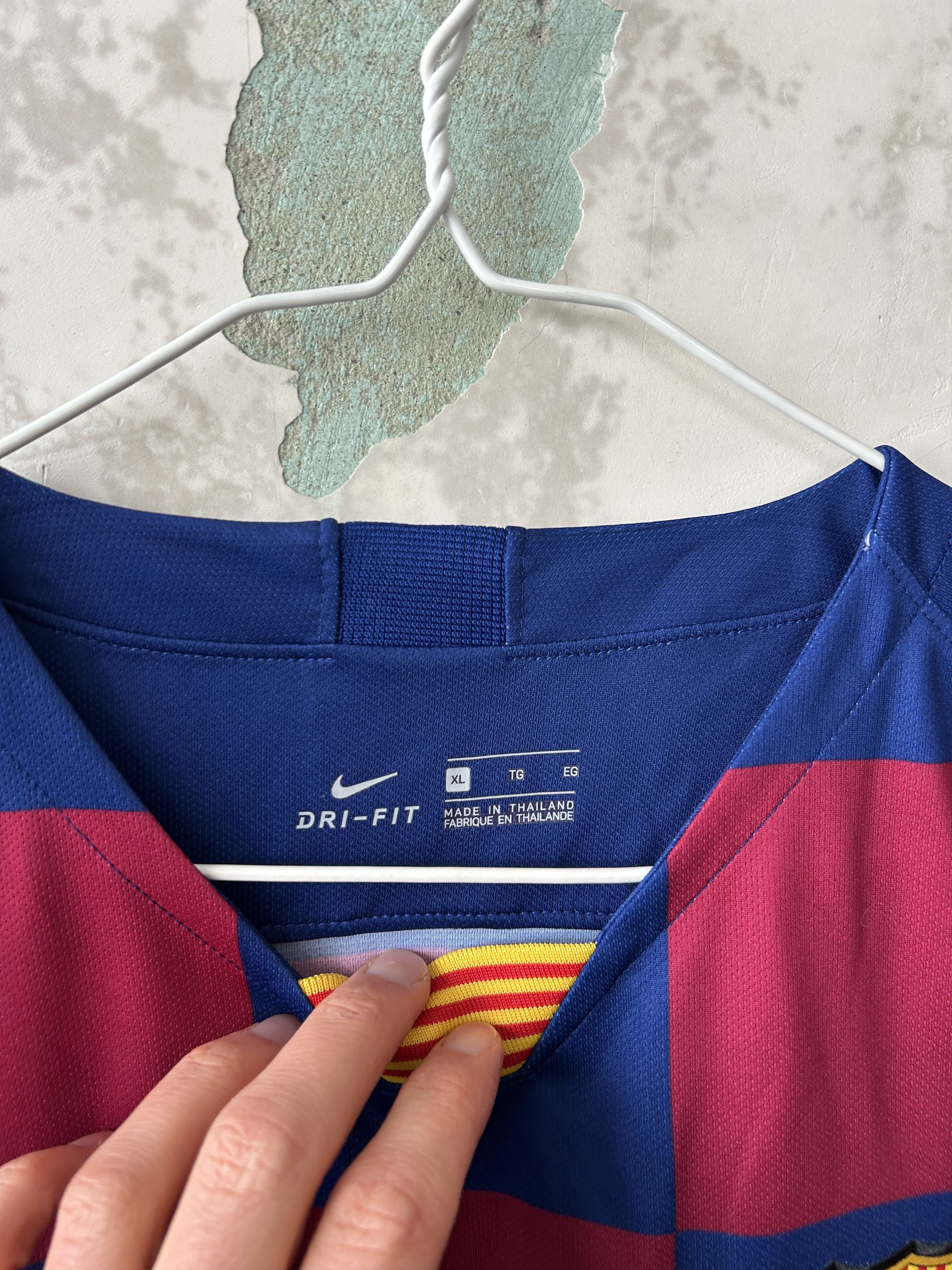 Nike Barcelona FC Nike Home Shirt Jersey 18/19 Size US XL / EU 56 / 4 - 4 Thumbnail
