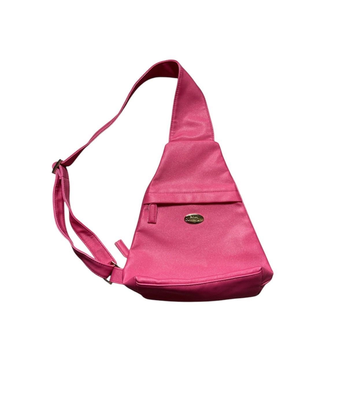 Christian Dior Monsieur × Dior × Vintage Vintage Christian Dior Parfums Saddle Bag Sling Sparkle Pink Size ONE SIZE - 1 Thumbnail