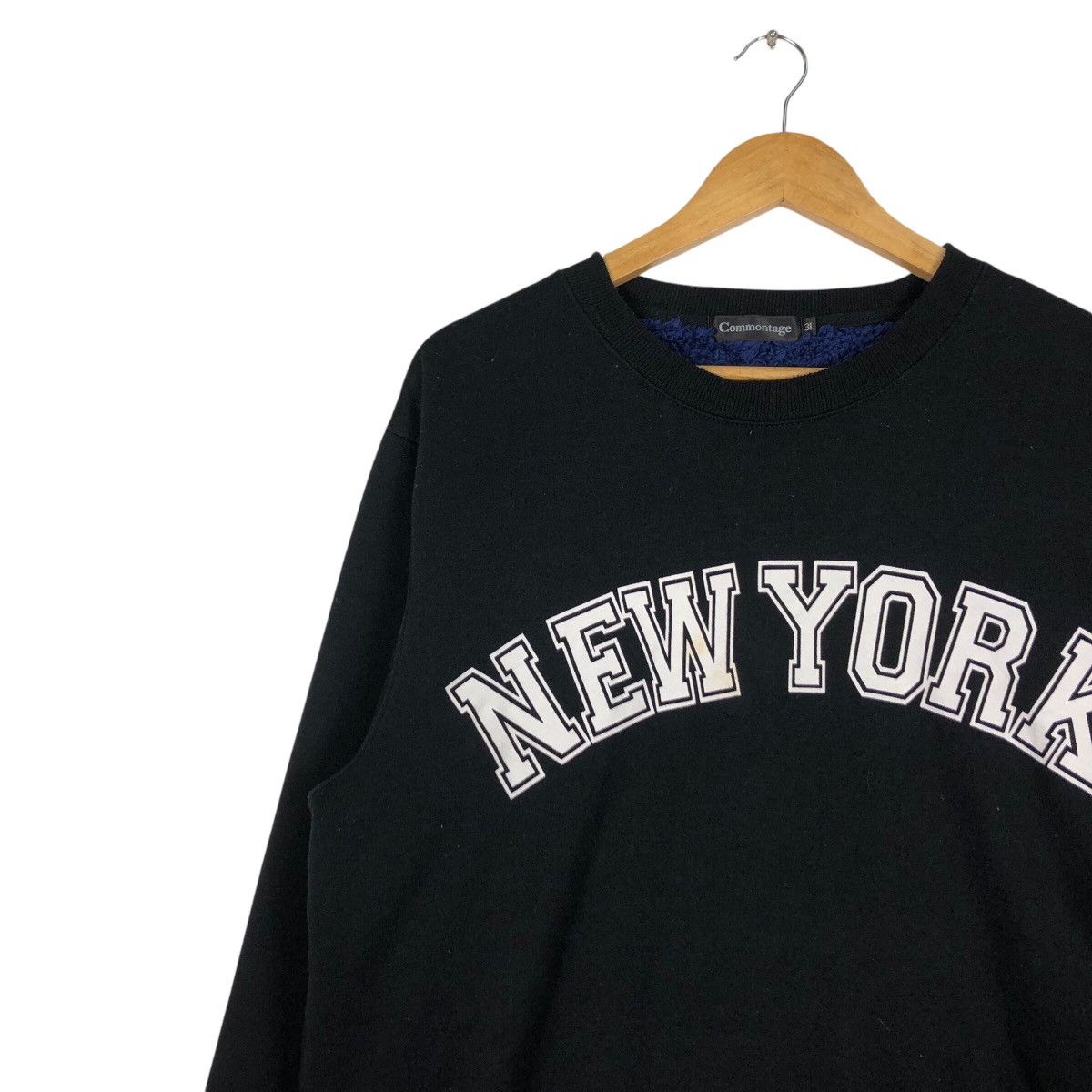 Vintage Vintage Sweatshirt New york Rare 90s Medium Size US M / EU 48-50 / 2 - 6 Thumbnail