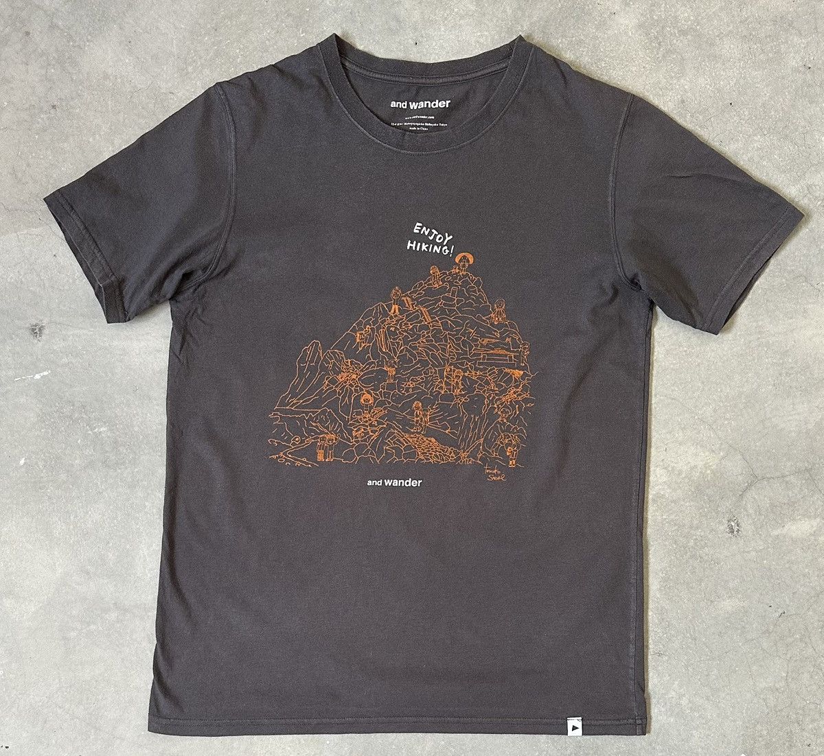 And Wander VINTAGE AND WANDER HIKING TEE Size US M / EU 48-50 / 2 - 1 Thumbnail