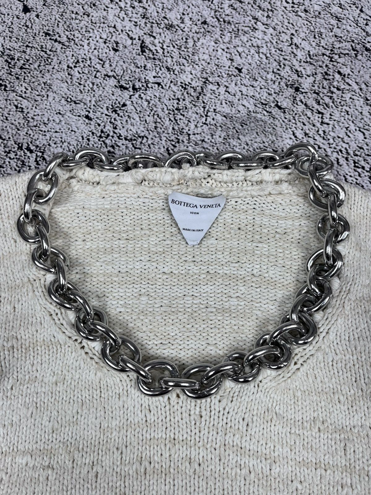 Bottega Veneta Bottega Veneta Chain Textured Sweater size M Size M / US 6-8 / IT 42-44 - 12 Thumbnail