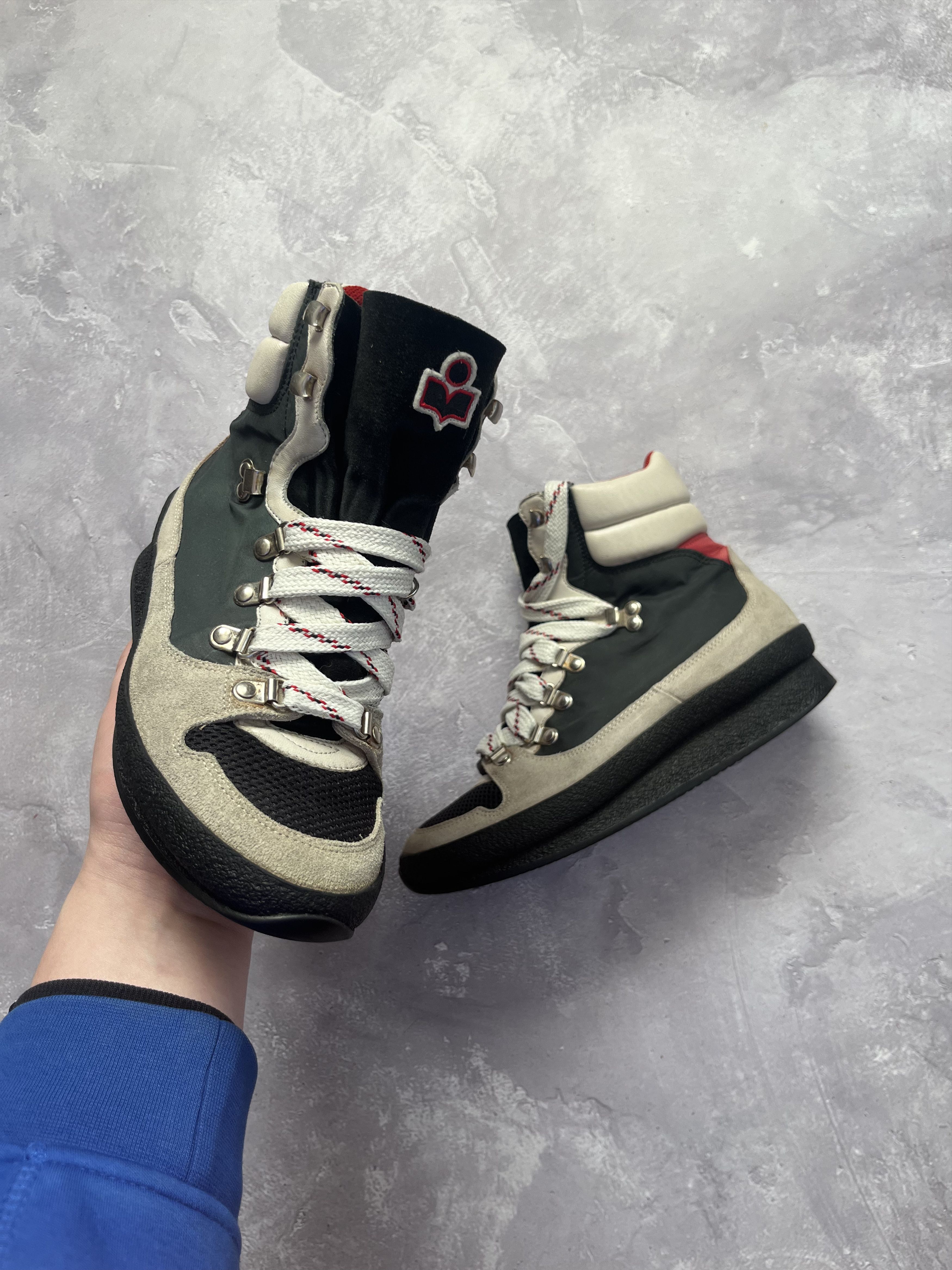 Isabel Marant ISABEL MARANT Suede Hiking Sneaker Boots US8 UK6 EU39 Size US 9 / IT 39 - 2 Thumbnail