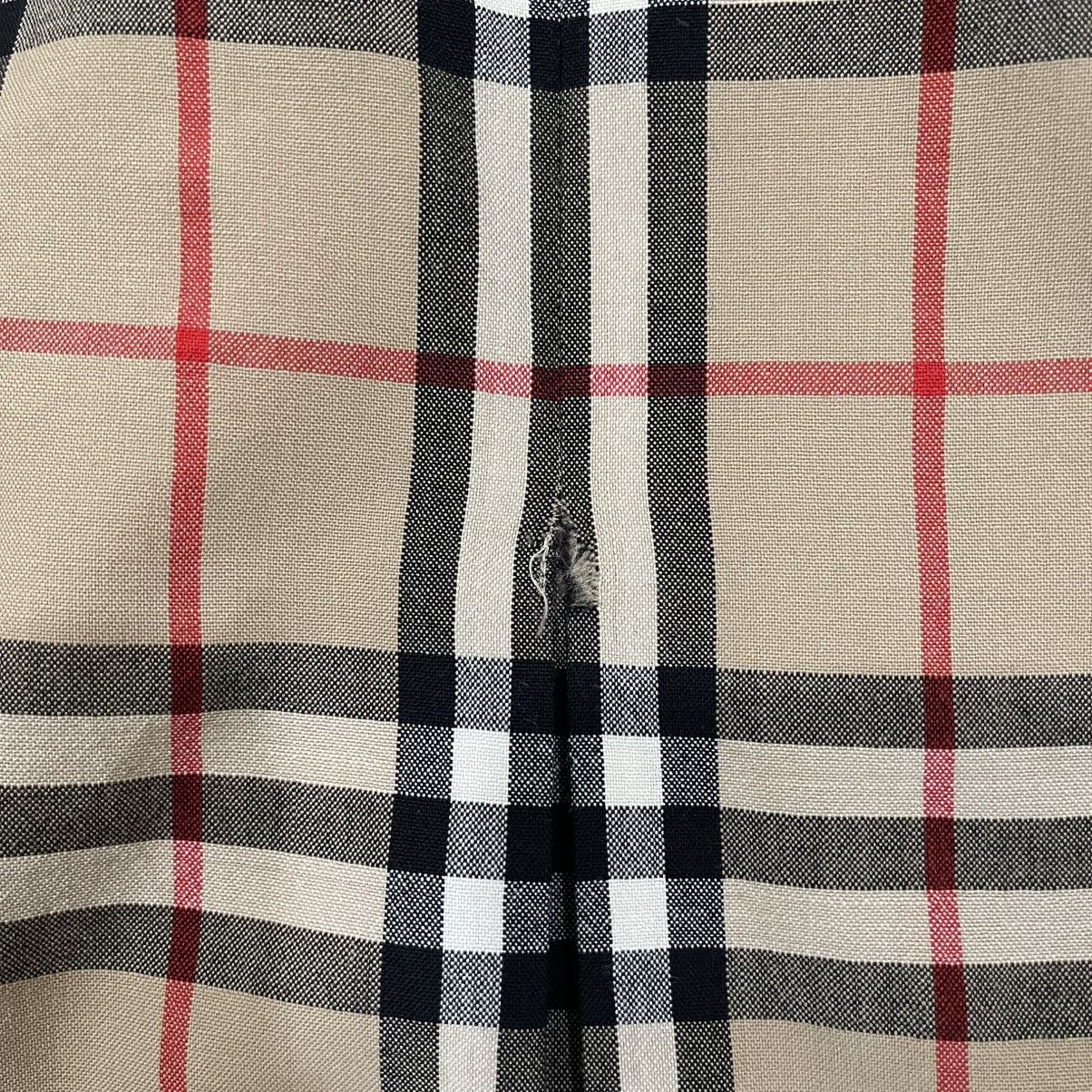 Burberry Vintage Burberry London Nova Check Wool Mini Skirt Size 30" / US 8 / IT 44 - 12 Thumbnail