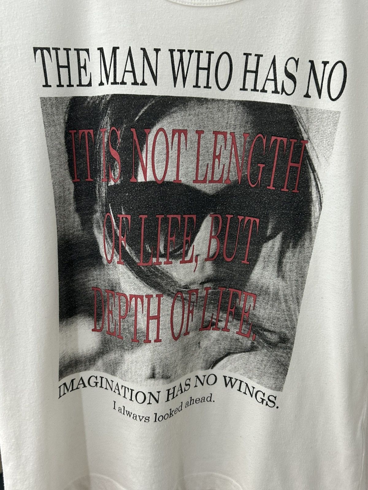 Japanese Brand Doublefocus Final Paradise Qoutes Wording Length of Life Size US M / EU 48-50 / 2 - 2 Thumbnail