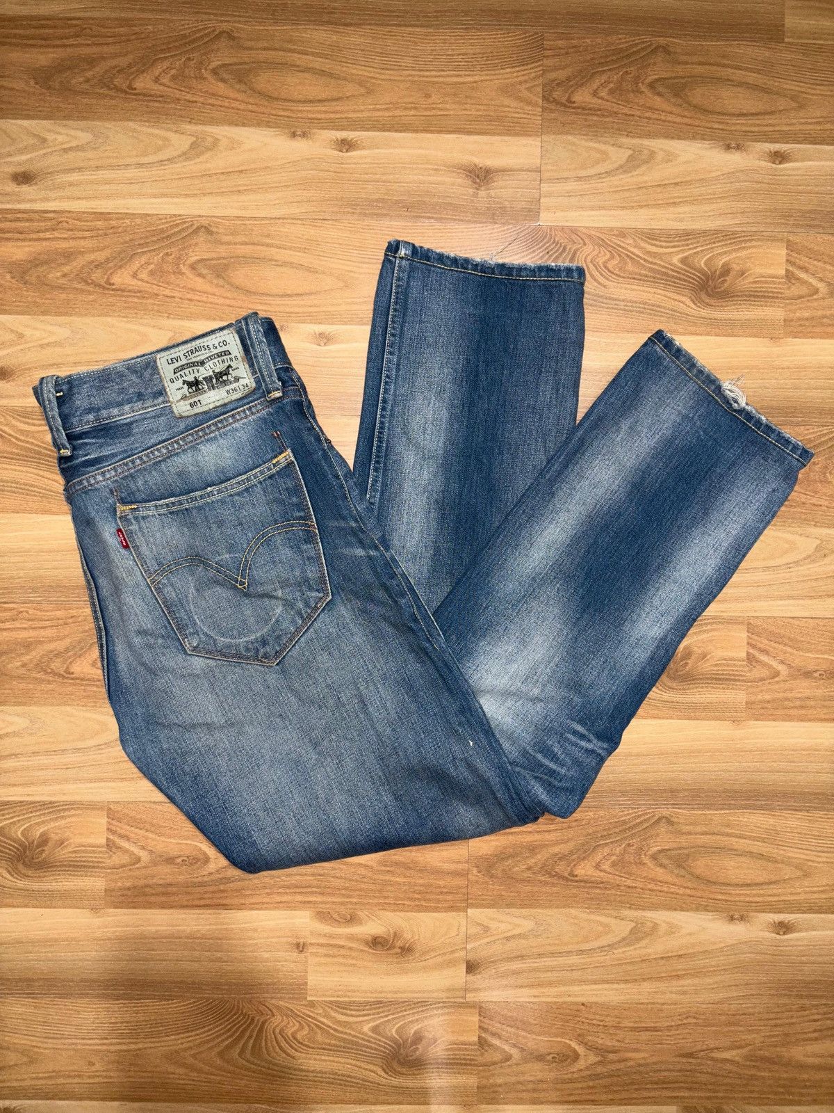 Levi's Vintage Clothing Levi’s 601 Straight x Vintage Jeans Size US 38 / EU 54 - 3 Thumbnail