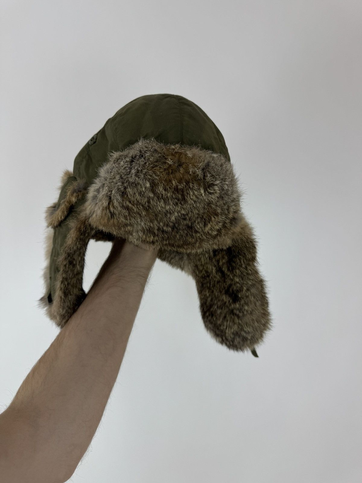 Other Vintage Army Ushanka Winter Fur Hat, Tyler The Creator Size ONE SIZE - 7 Thumbnail
