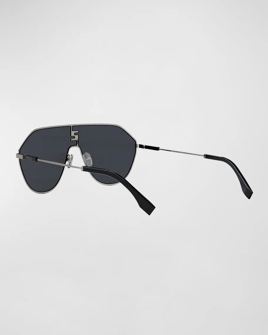 Fendi o1s1wg111224 Size: OS / FF Match Metal Shield Sunglasses Size ONE SIZE - 3 Thumbnail