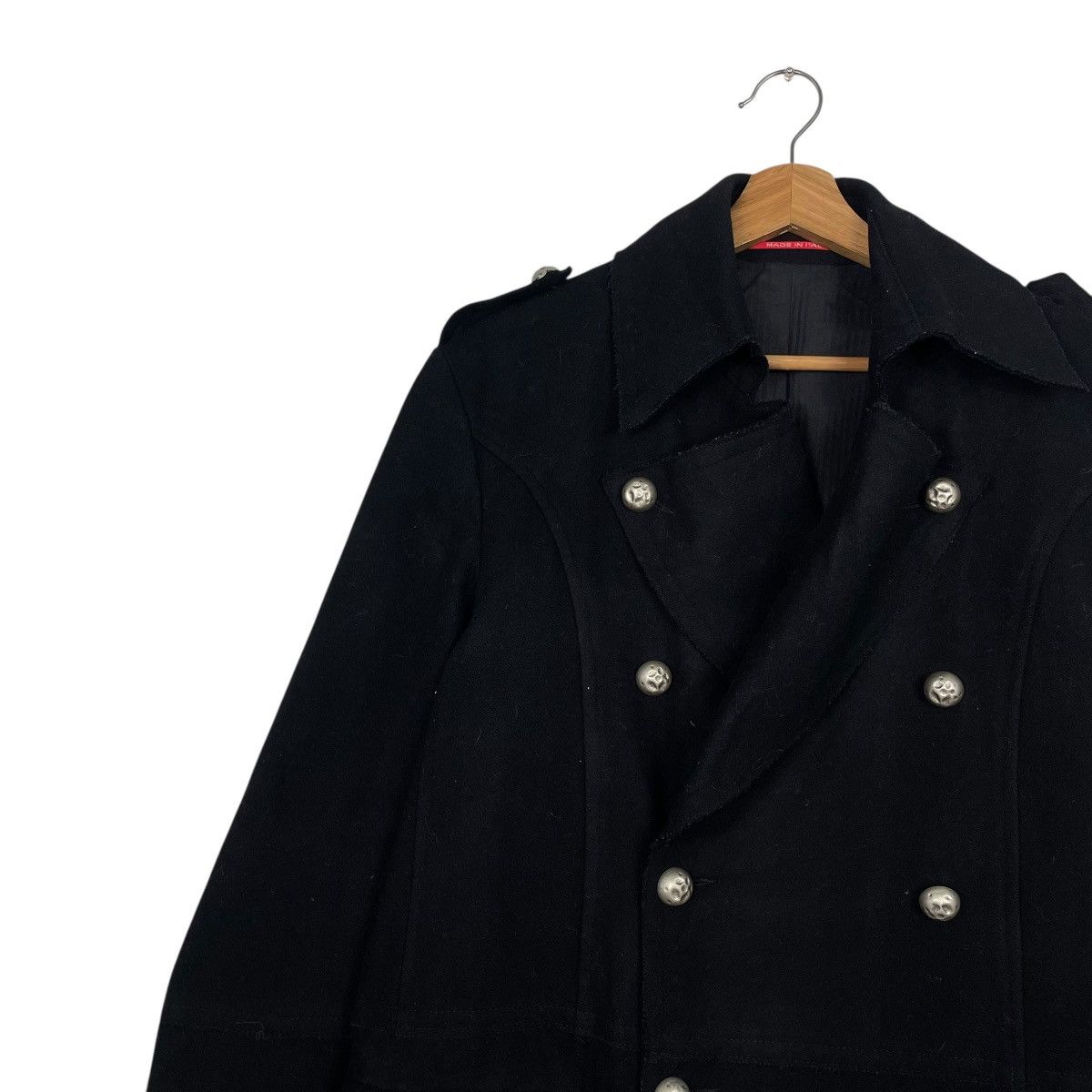 Other Exhibit Double Breasted Wool Coat Made In Italy Size US M / EU 48-50 / 2 - 6 Thumbnail