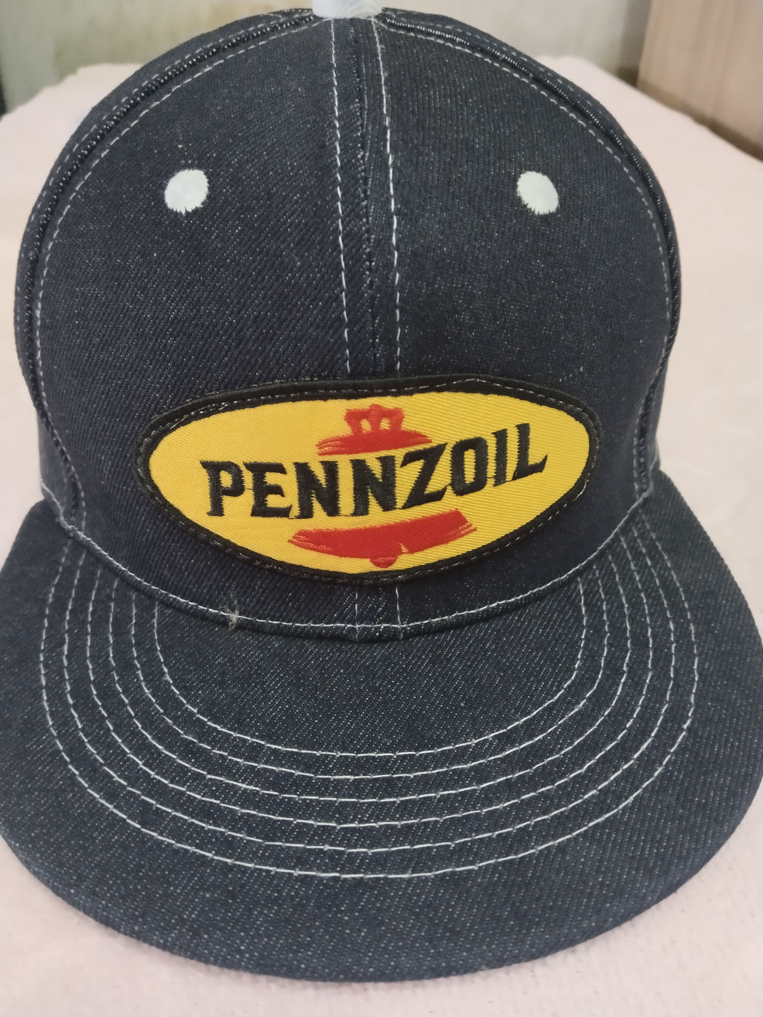 The Unbranded Brand RARE DENIM HAND MADE CUSTOM PATCHES CAP Size ONE SIZE - 2 Thumbnail