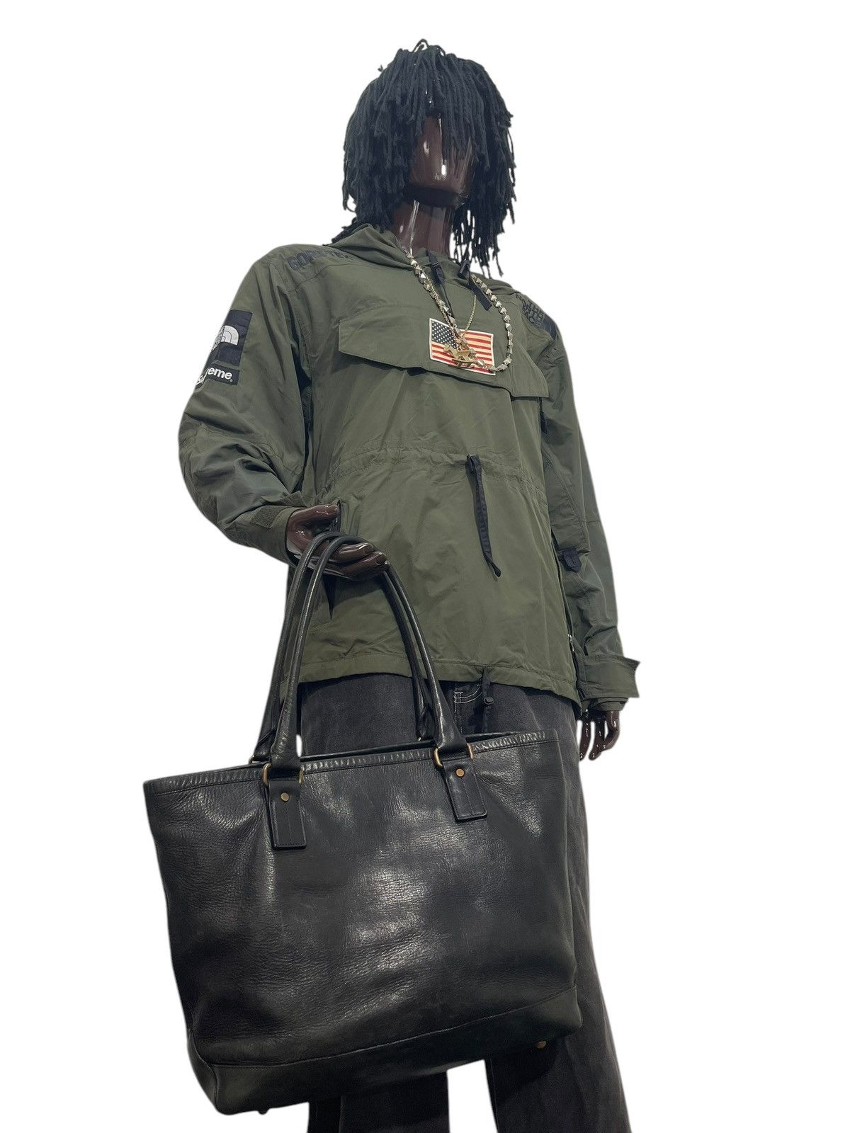 Genuine Leather Full Leather Patina Tsuchiya Kaban Tote Shoulder Bag 2🟩0 Size ONE SIZE - 5 Thumbnail