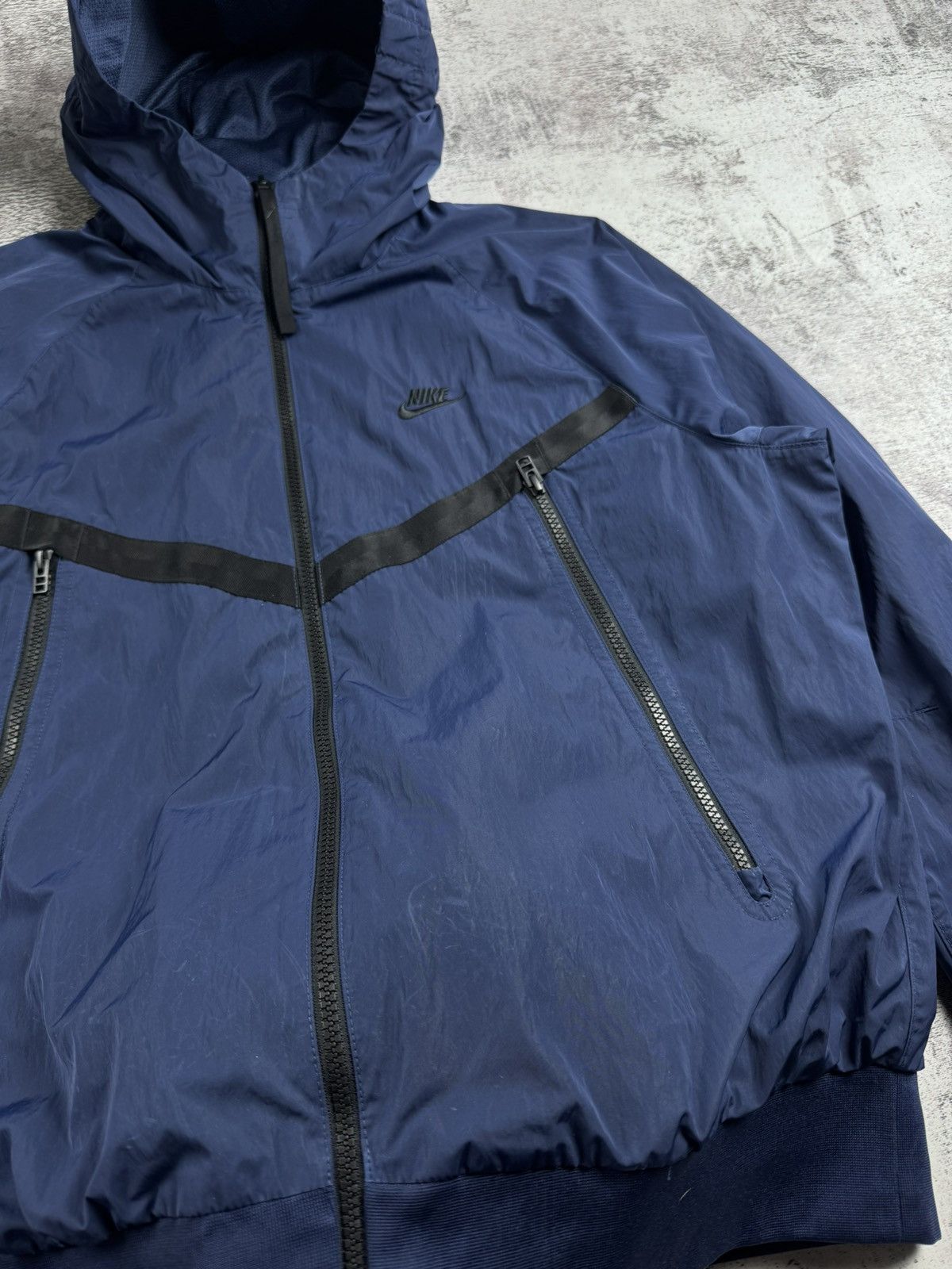 Nike Nike NSW Sportswear Windrunner Blue Men’s Medium Zip Jacket Hoodie Winderbreaker Size US M / EU 48-50 / 2 - 9 Thumbnail