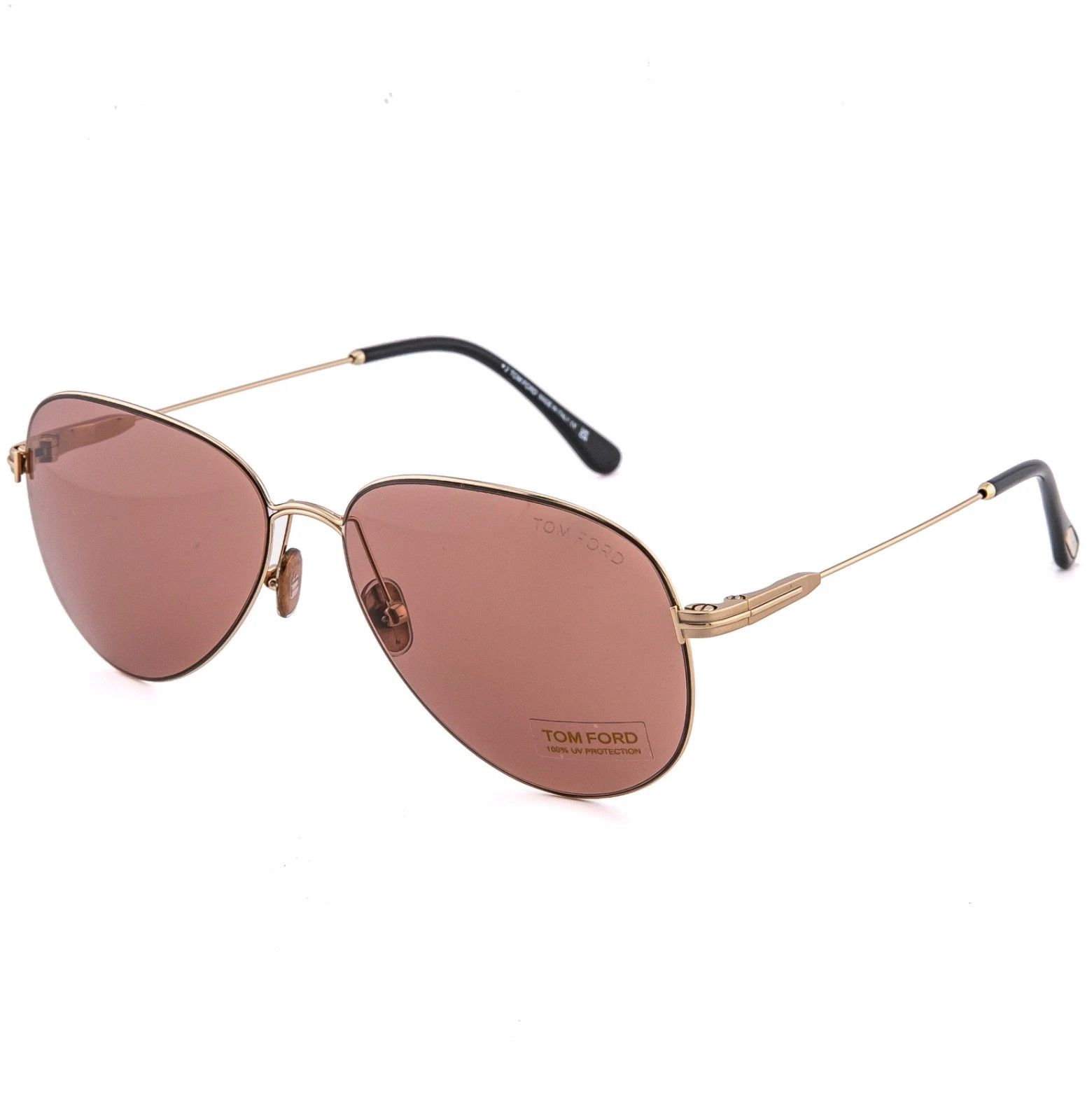 Tom Ford TOM FORD PORSCHA TF0993 32E Gold Brown Pilot 993 FT0993 Size ONE SIZE - 3 Thumbnail