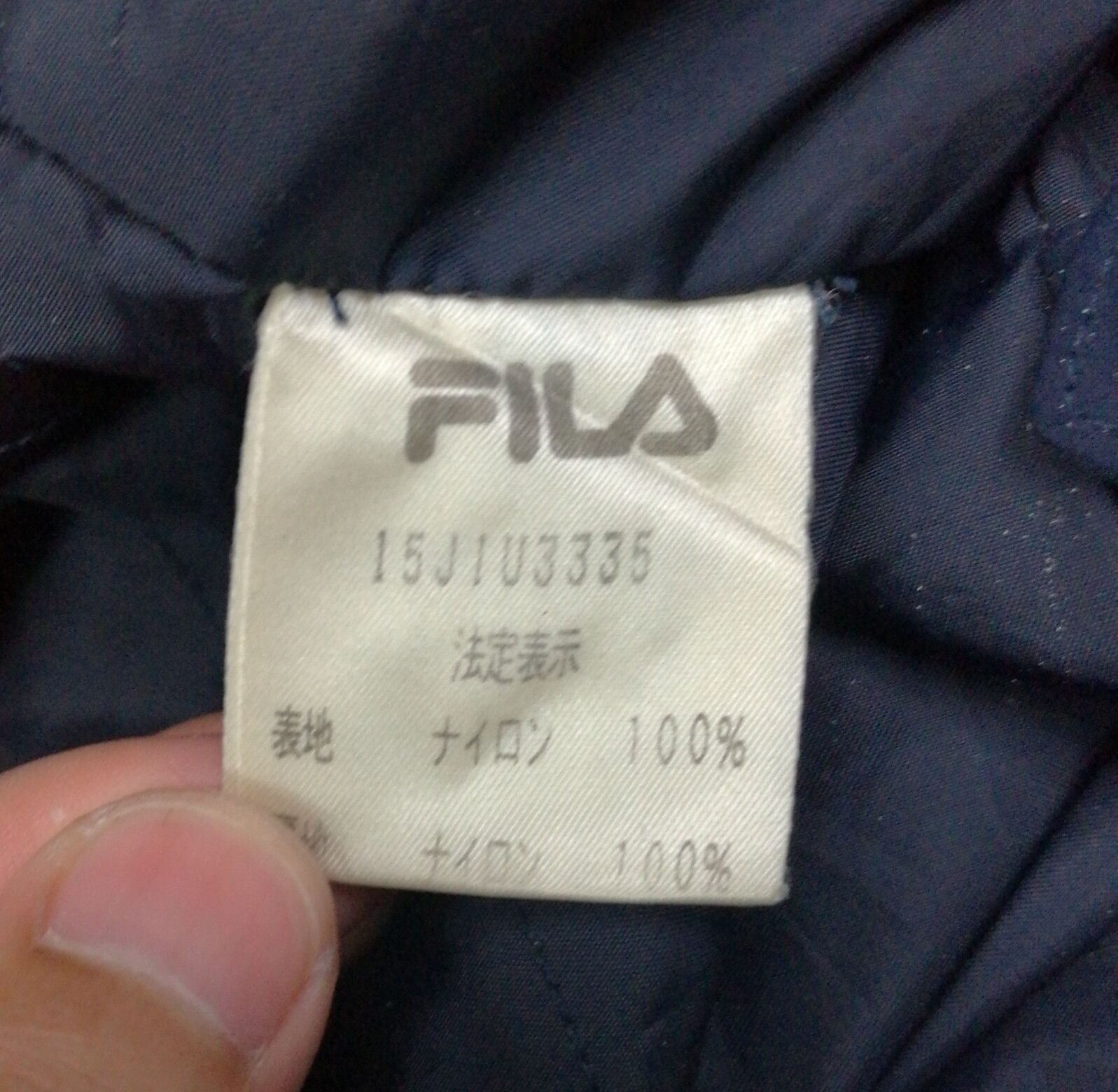 Fila Vintage Fila Biella Italia Vintage Long Jacket Size US XXL / EU 58 / 5 - 8 Thumbnail