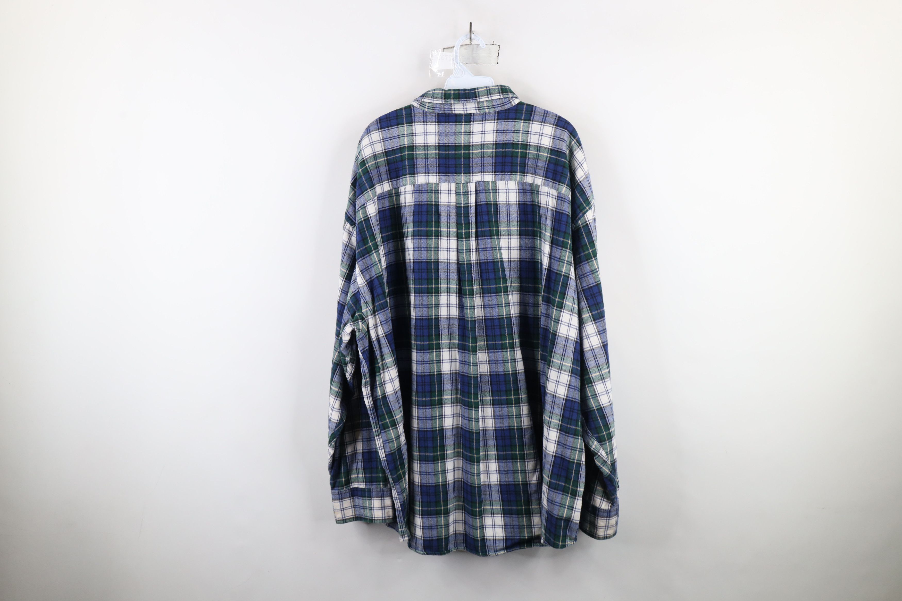 Cabelas × Vintage Vintage 90s Cabelas Flannel Collared Button Down Shirt Plaid Size US XXL / EU 58 / 5 - 9 Thumbnail