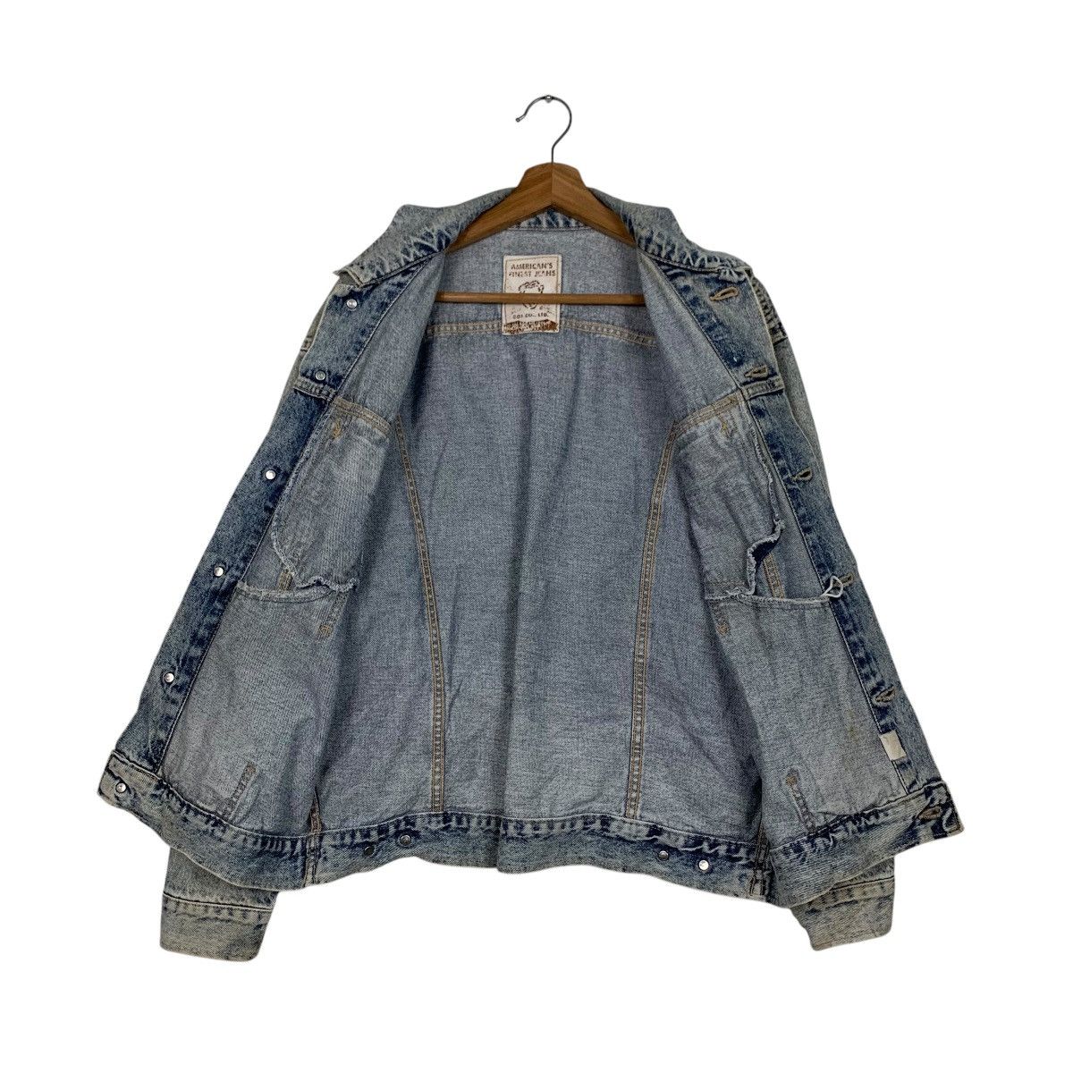 Japanese Brand AMERICAN’S FINEST JEANS Stone Wash Denim Jacket #2037-C88 Size US M / EU 48-50 / 2 - 9 Thumbnail