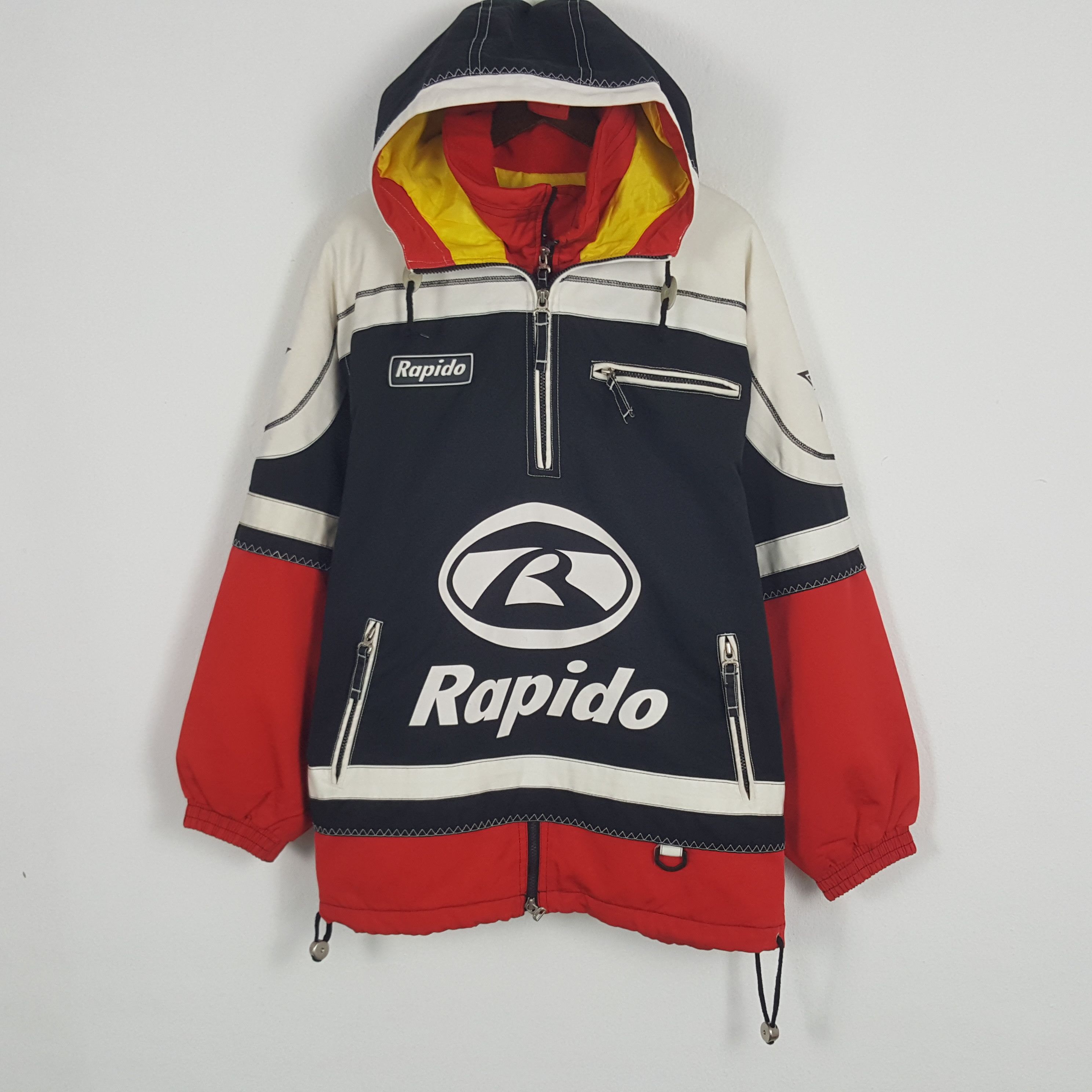 Vintage Vintage Rapido Winter Universiade Jacket Hoodie Size US L / EU 52-54 / 3 - 1 Thumbnail