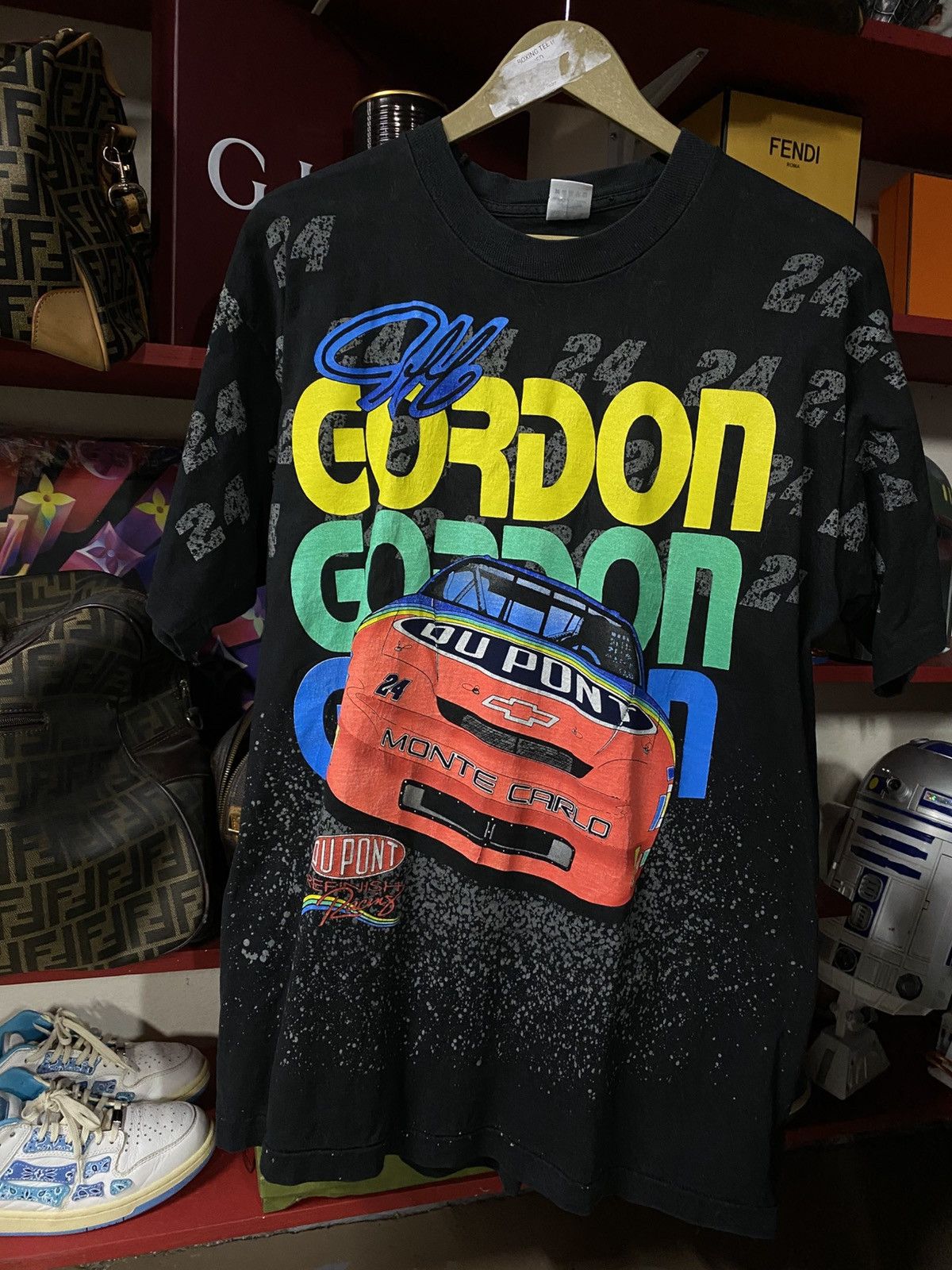 Vintage 90’s Jeff Gordon Nascar AOP Tee Shirt XLarge