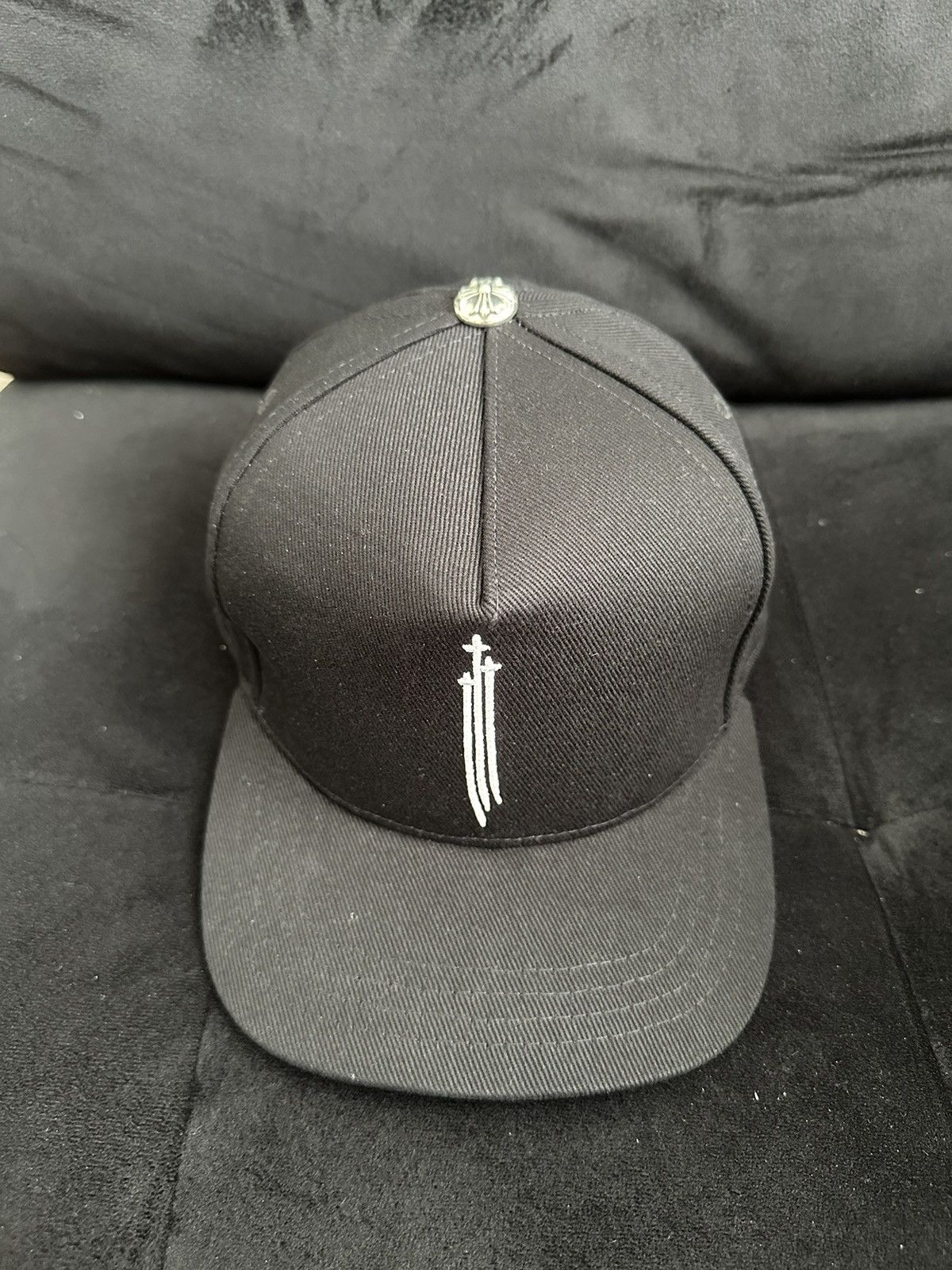 Chrome Hearts 3 Cross Baseball Cap