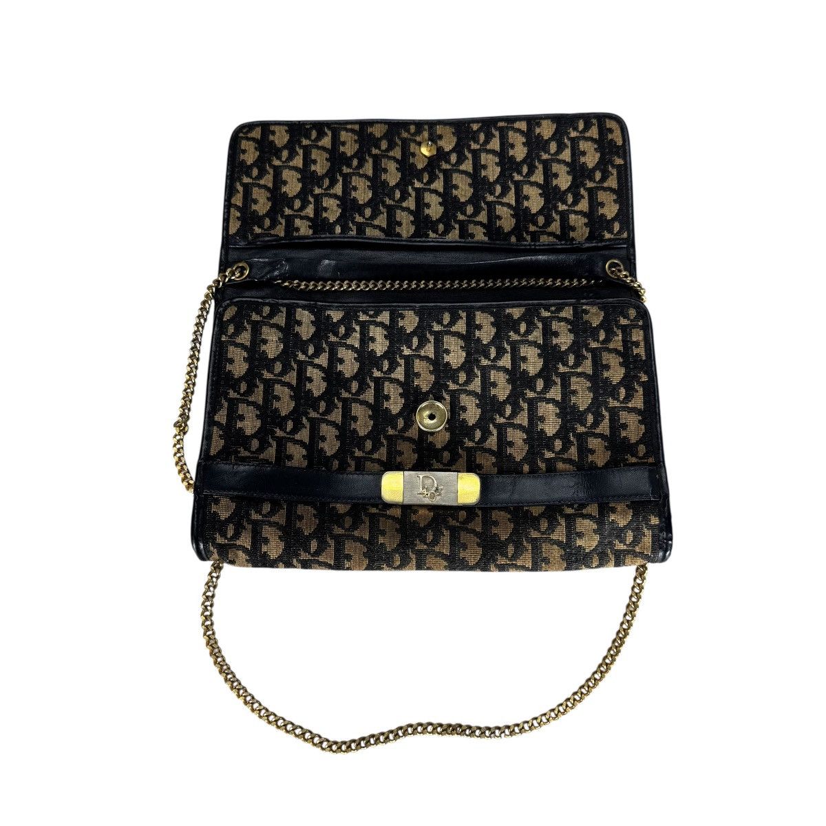 Christian Dior Monsieur 🔥CHRISTIAN DIOR MONOGRAM CHAINS STRAPS SHOULDER BAG Size ONE SIZE - 9 Thumbnail