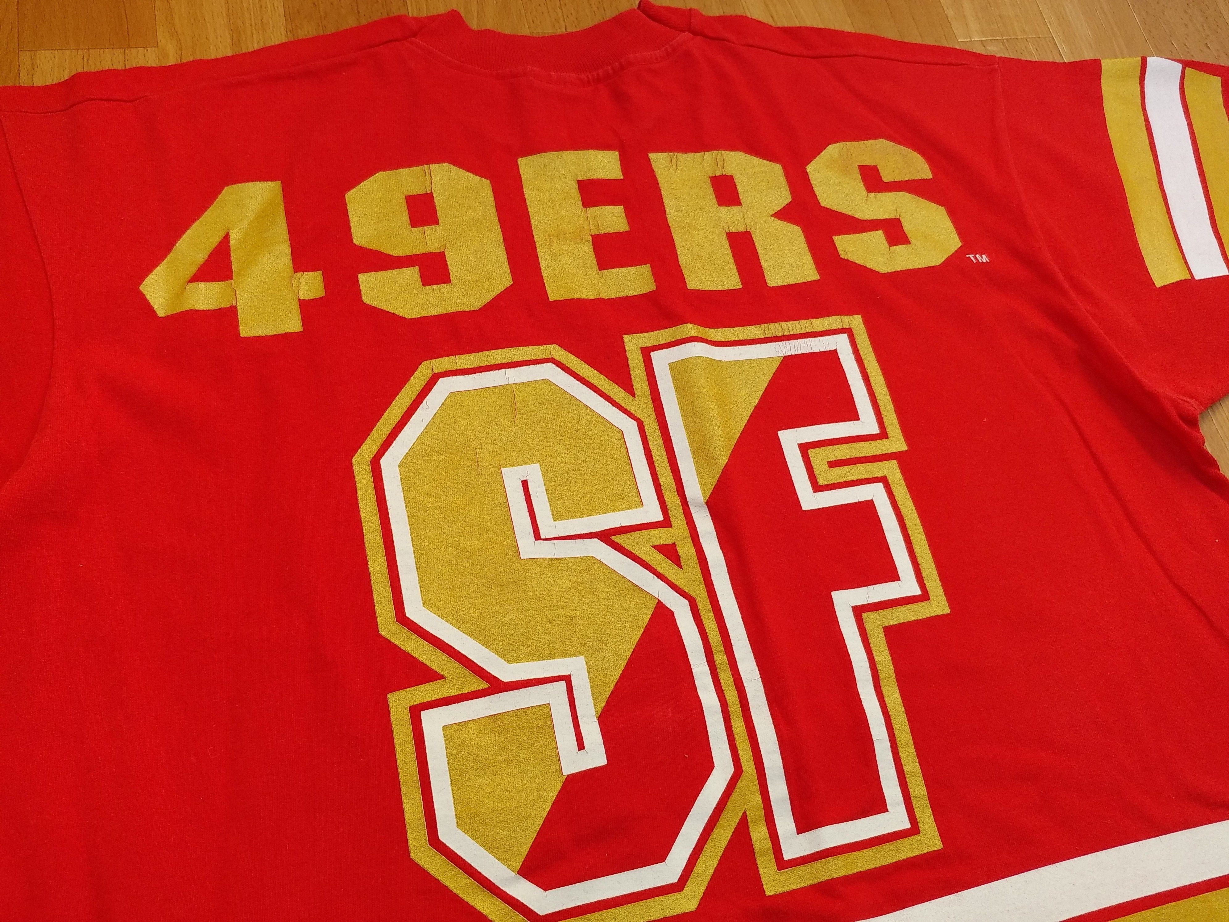 NFL × Vintage NFL San Francisco 49ers t-shirt, 1994 jersey, vintage XL Size US XL / EU 56 / 4 - 17 Thumbnail