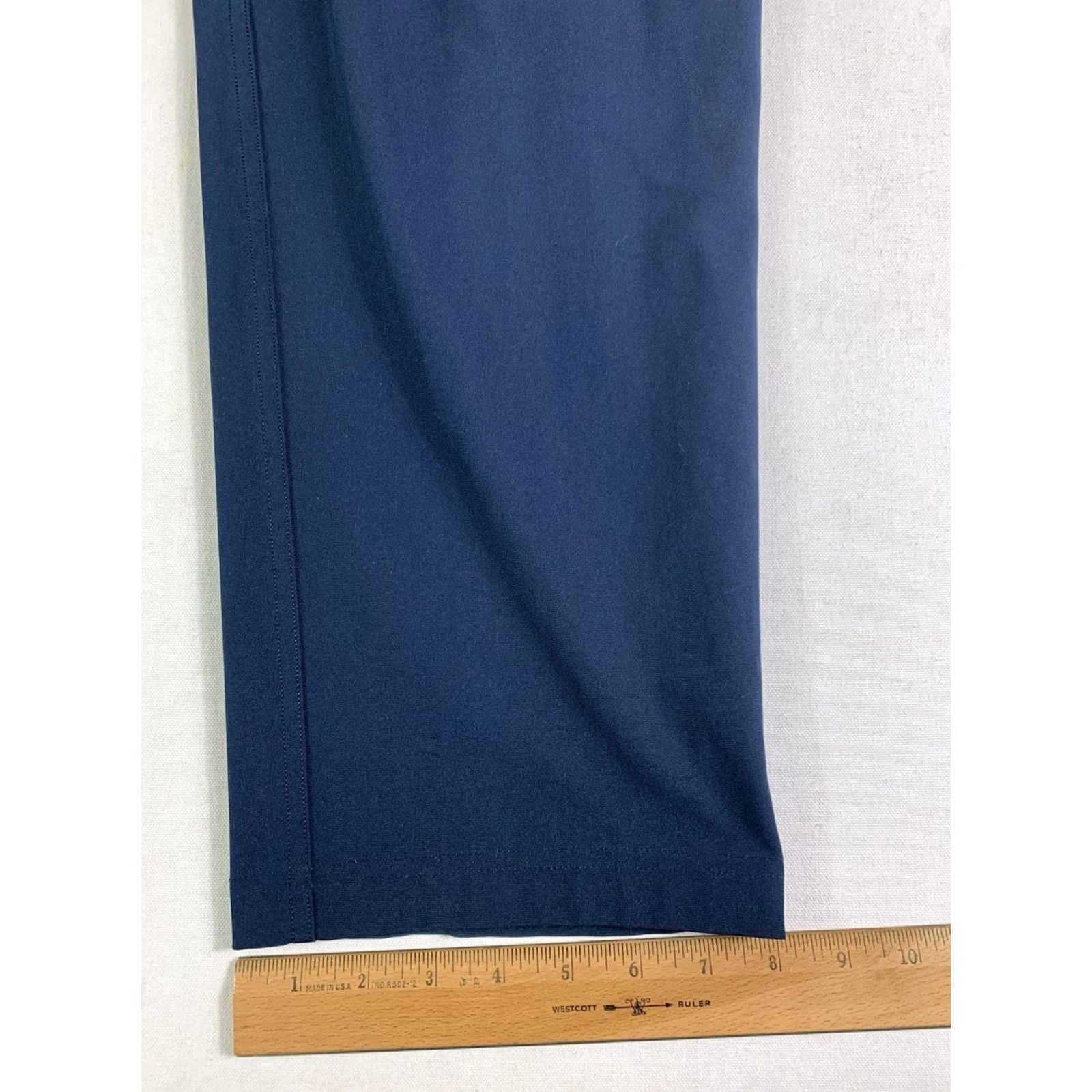 Lululemon Lululemon Commission Pants Warpstreme Slim Trousers Navy Blue 38x31 Mens Size US 38 / EU 54 - 3 Thumbnail