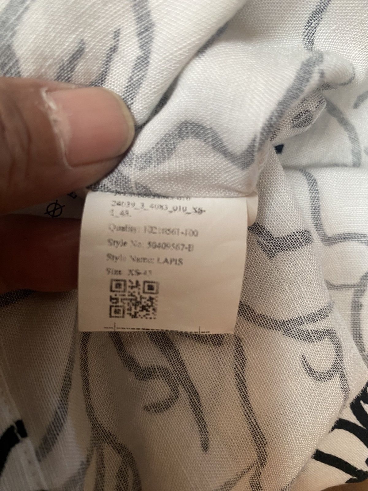 Hugo Boss BOSS Camp Shirt Size XS Oversized Size US XS / EU 42 / 0 - 5 Thumbnail