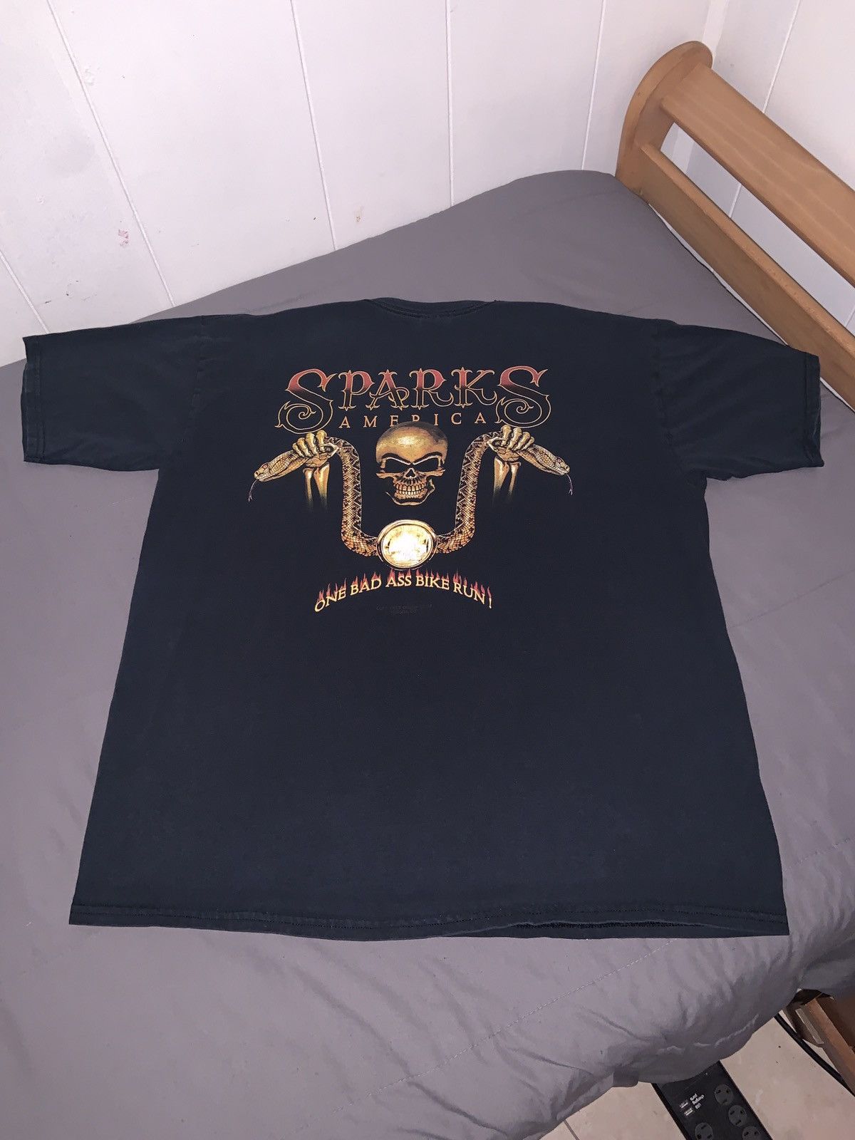Gildan Vintage - Sparks America Bike Run - Size XL Size US XL / EU 56 / 4 - 4 Thumbnail