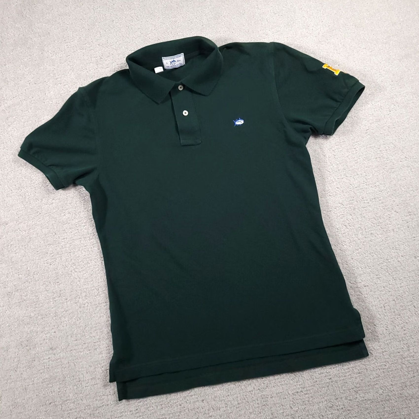 Southern Tide Southern Tide Polo Shirt Mens Small Green Skipjack Logo Embroidered BU Boston Shirt Men Small Green Skipjack Logo Embroidered BU Boston Size US S / EU 44-46 / 1 - 2 Thumbnail
