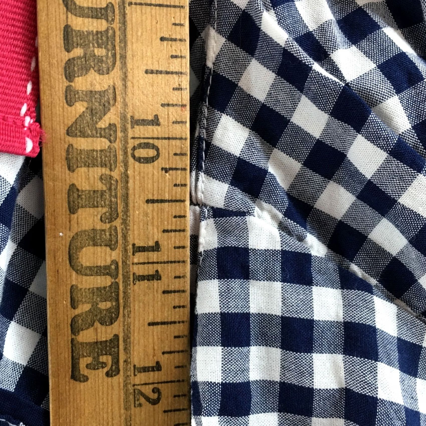 Old Navy Old Navy Lounge Shorts Women XL Blue White Gingham Elastic Waist Drawstring NEW Size 40" / US 18 - 6 Thumbnail