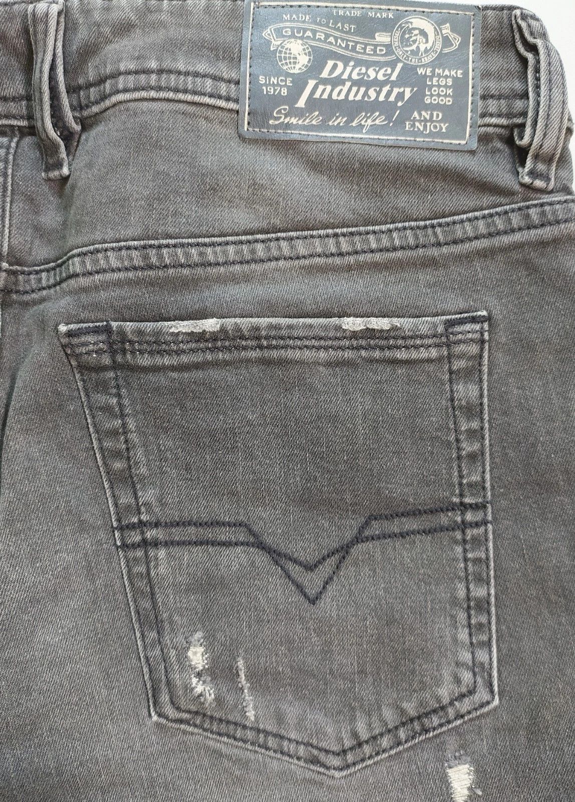 Diesel Diesel TROXER L.32 MENS JEANS SLTP/9990 Size US 34 / EU 50 - 11 Thumbnail