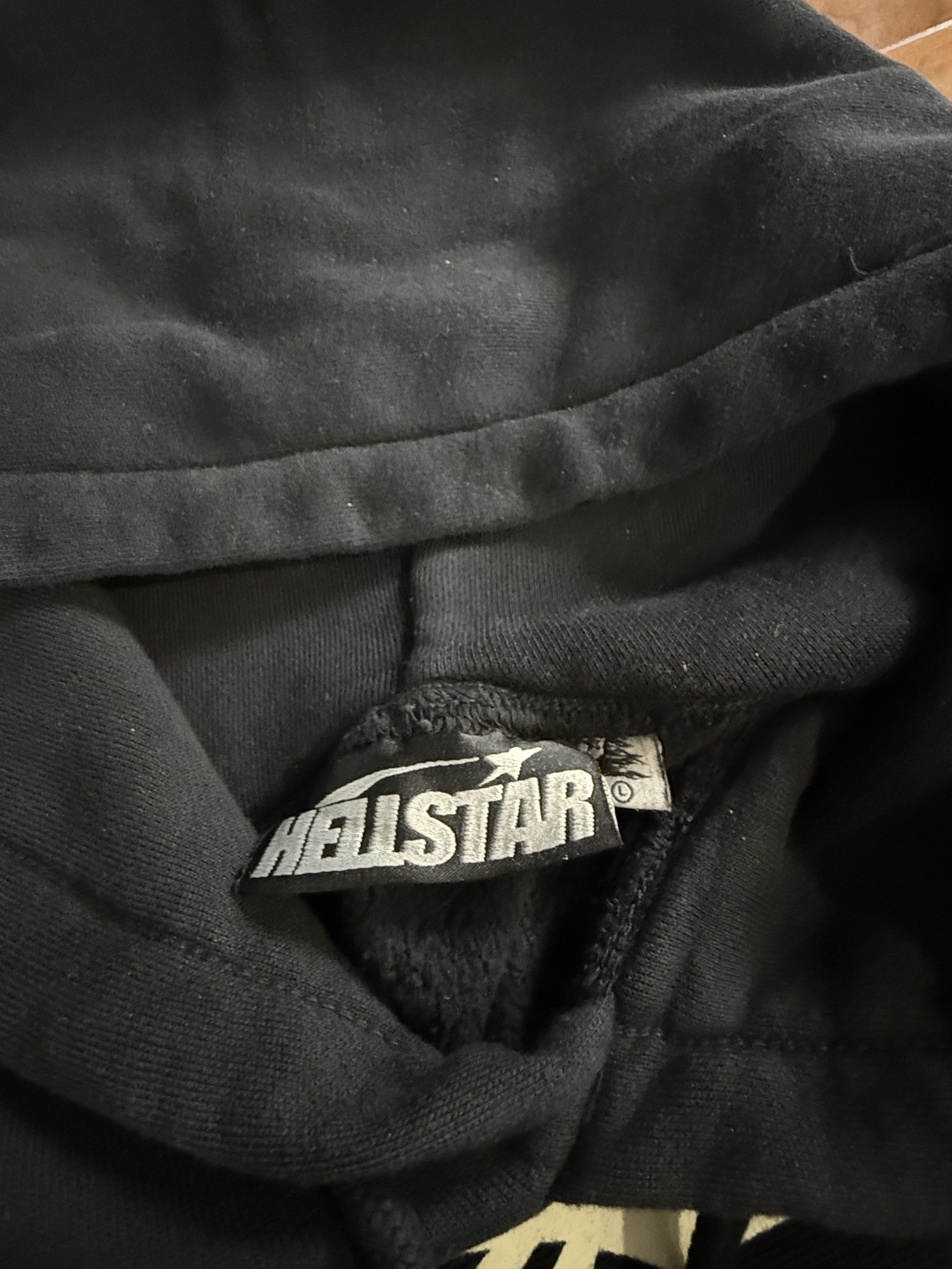 HELLSTAR Hellstar Sports Jet Black Hoodie Size US L / EU 52-54 / 3 - 6 Thumbnail