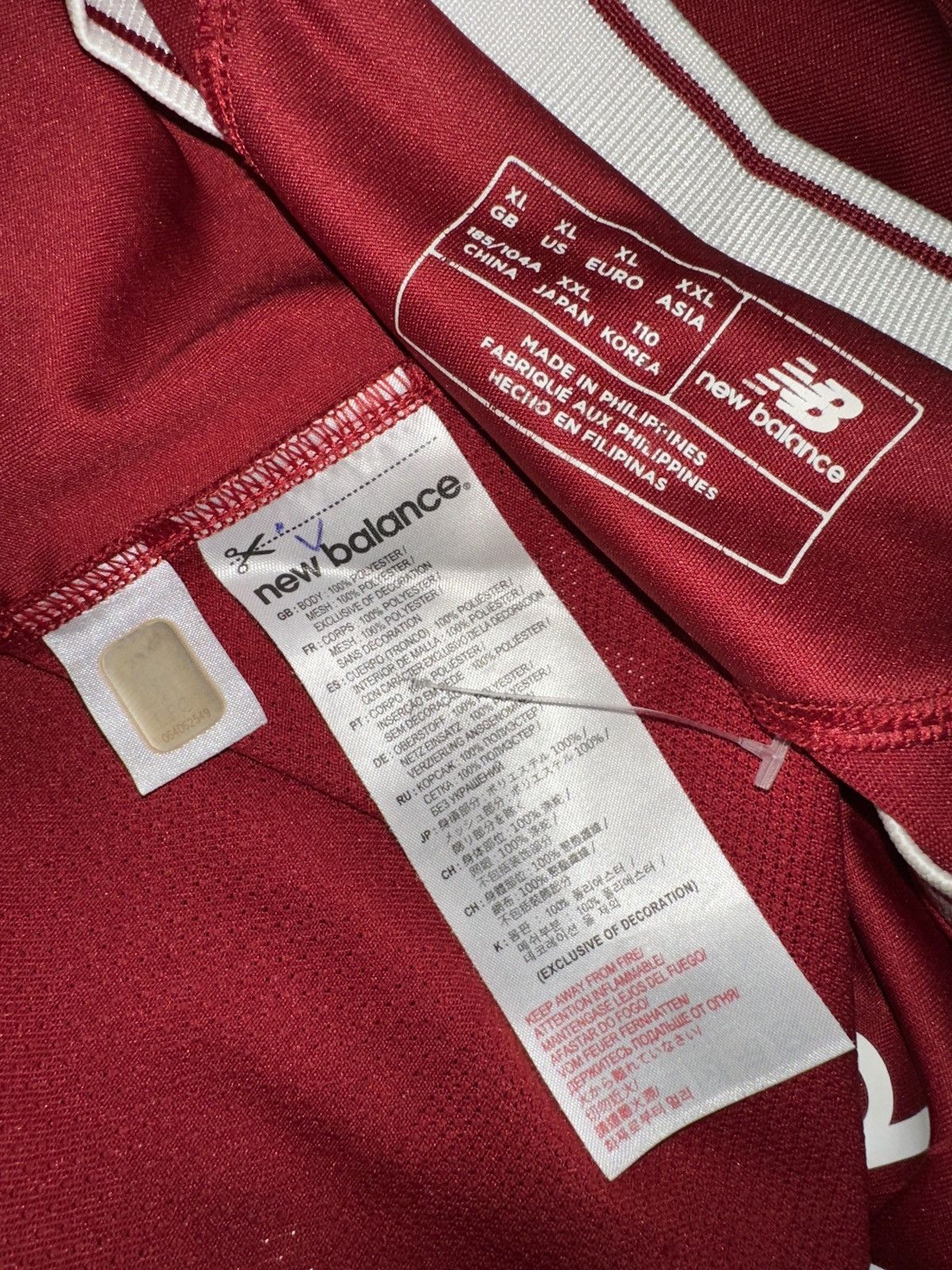 New Balance Blokecore New Balance Liverpool FC 125 YEARS Jersey Drill Size US XL / EU 56 / 4 - 4 Thumbnail
