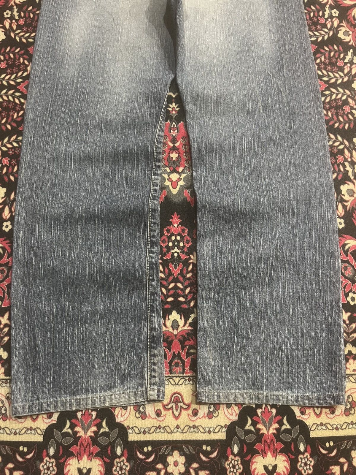 Edwin Vintage Edwin Japan 505ZX Blue Faded Washed Selvedge Jeans Size US 32 / EU 48 - 11 Thumbnail