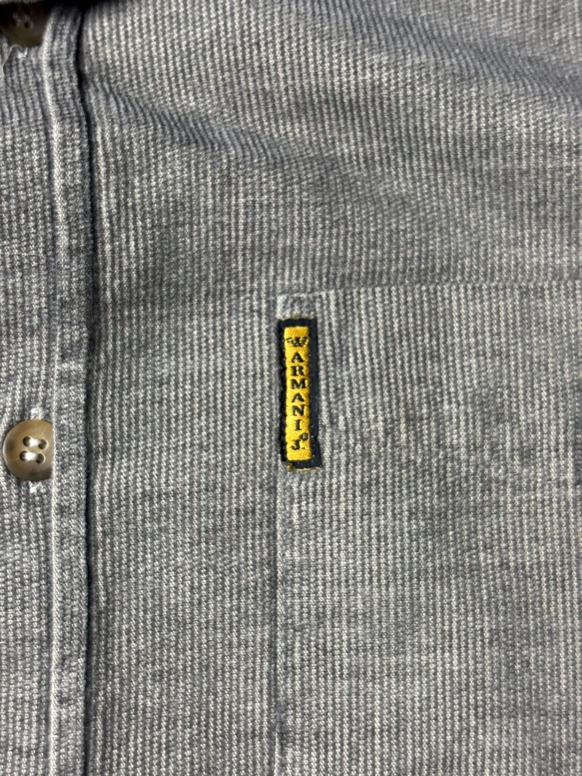 Giorgio Armani 1990s Armani Jeans Corduroy Button-Up Shirt Size US M / EU 48-50 / 2 - 3 Thumbnail