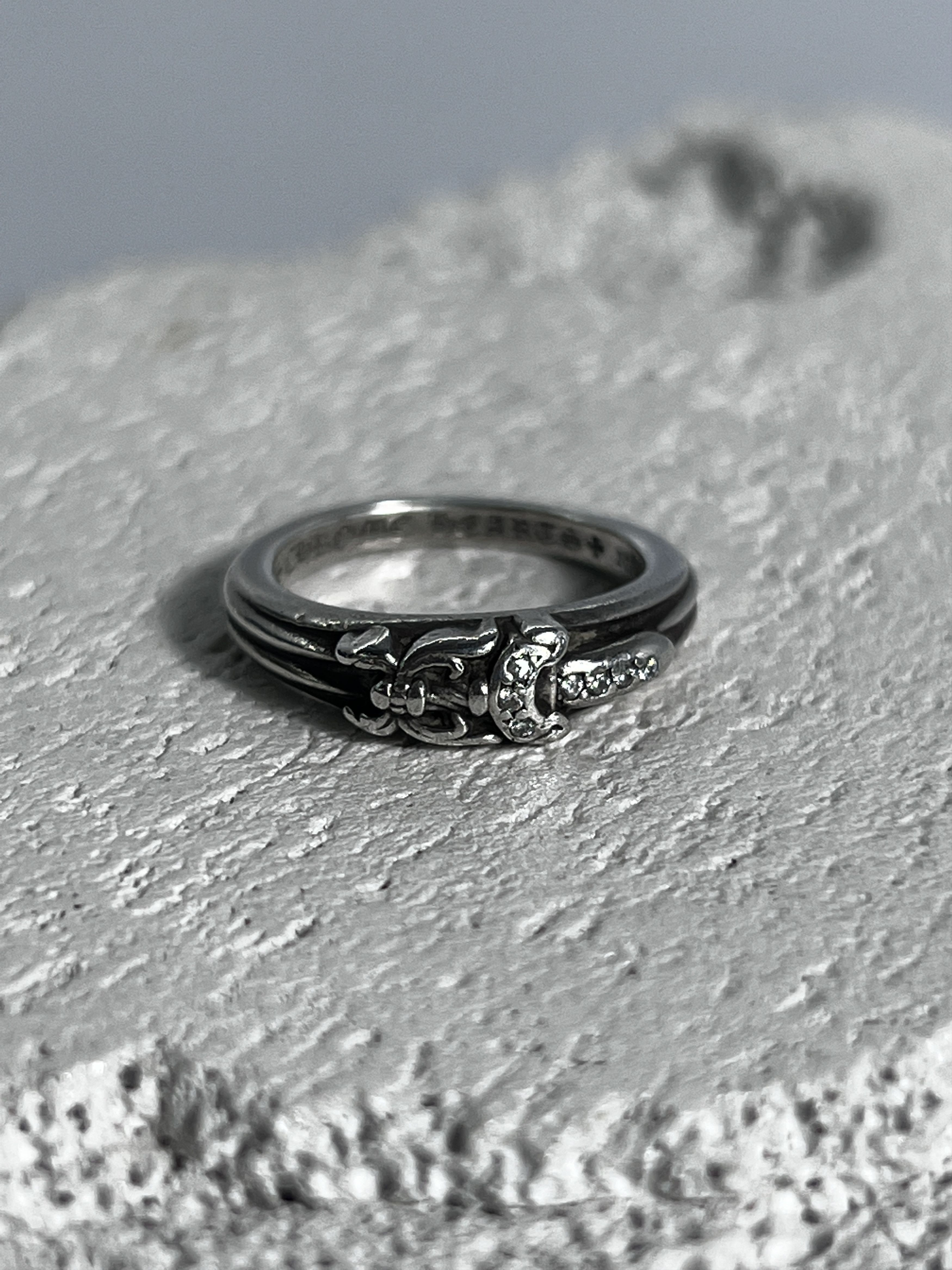 Chrome Hearts Chrome Hearts Baby Dagger Diamond Ring US5.5 Size ONE SIZE - 1 Thumbnail