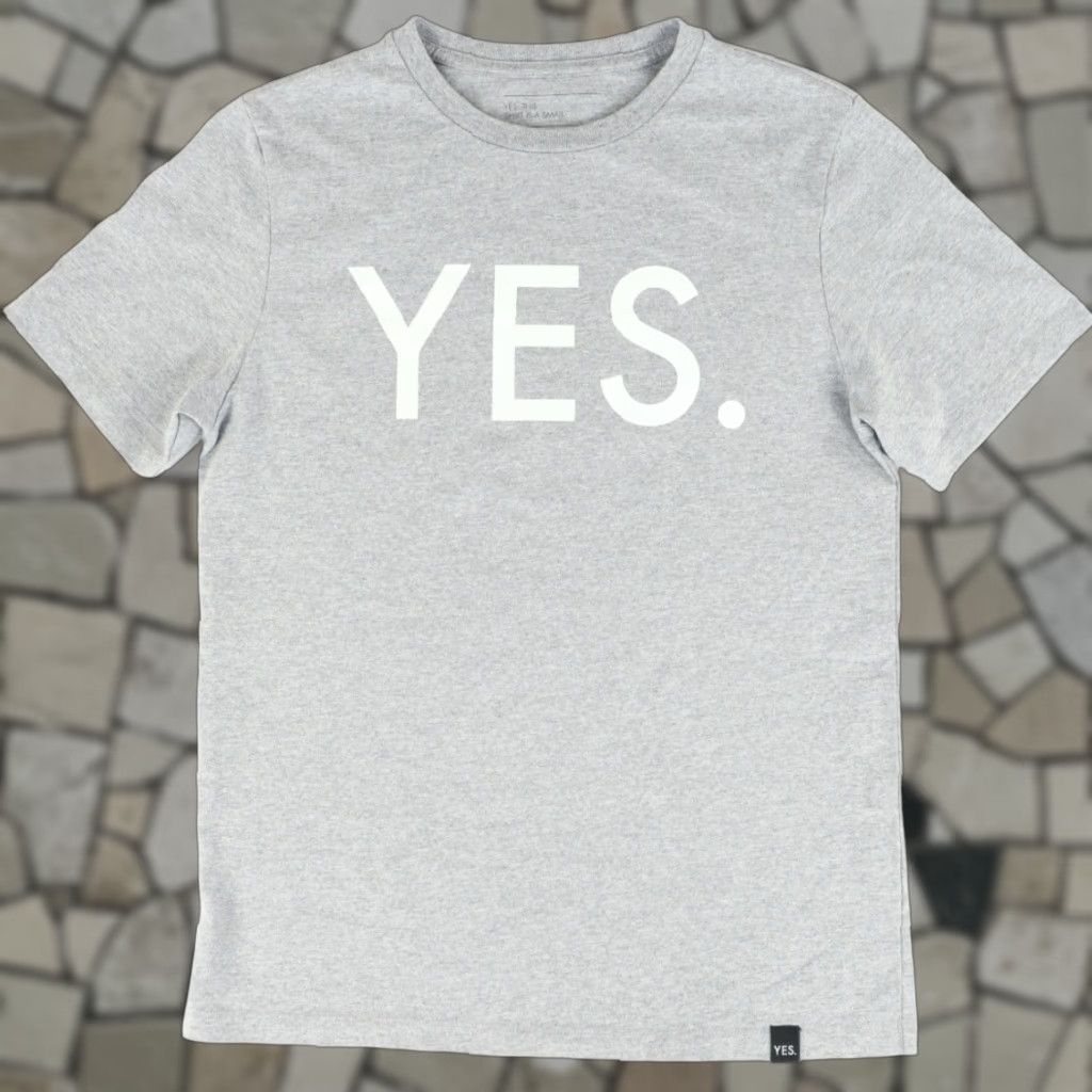 Vintage Yes. Snowboards Graphic Solid T-Shirt Gray Men's S Size US S / EU 44-46 / 1 - 1 Thumbnail