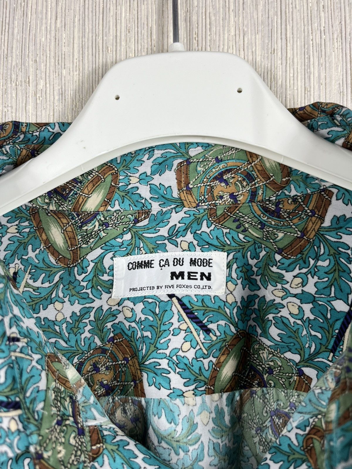Japanese Brand Vintage Comme Ca Du Mode Men patterned shirt Japanese Size US L / EU 52-54 / 3 - 13 Thumbnail