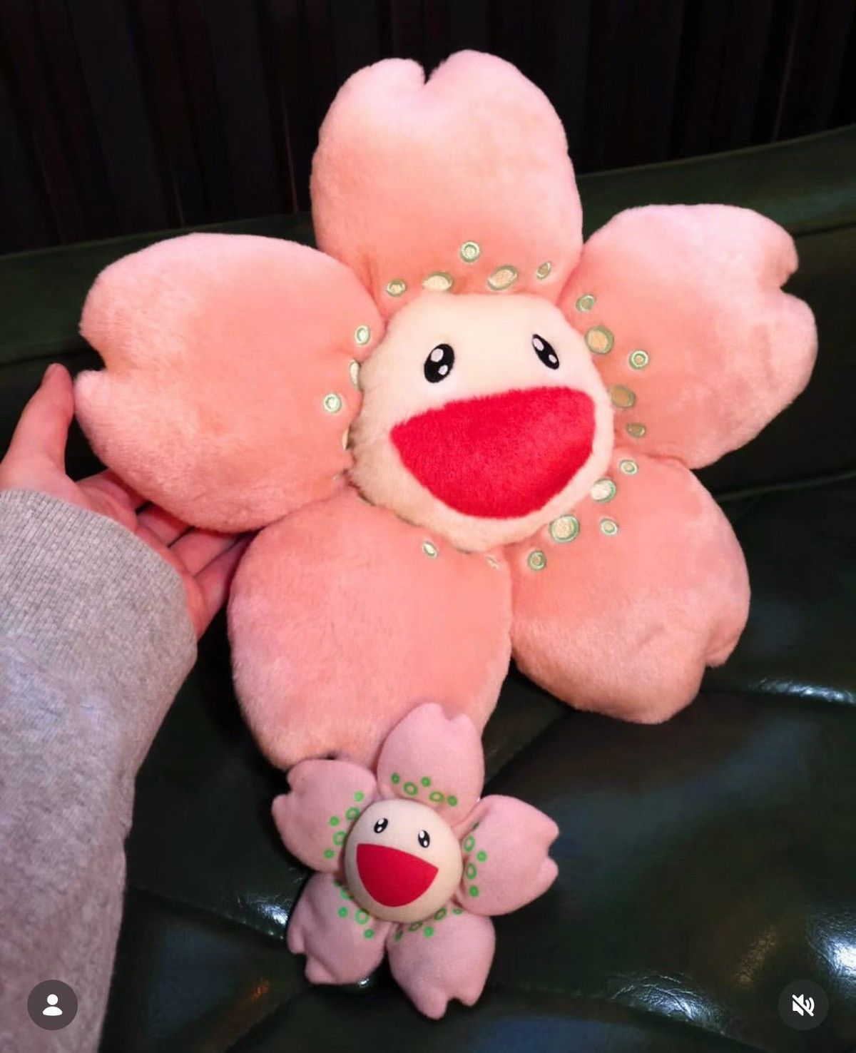 Takashi Murakami Takashi Murakami Cherry blossom pillow 30cm Size ONE SIZE - 1 Thumbnail
